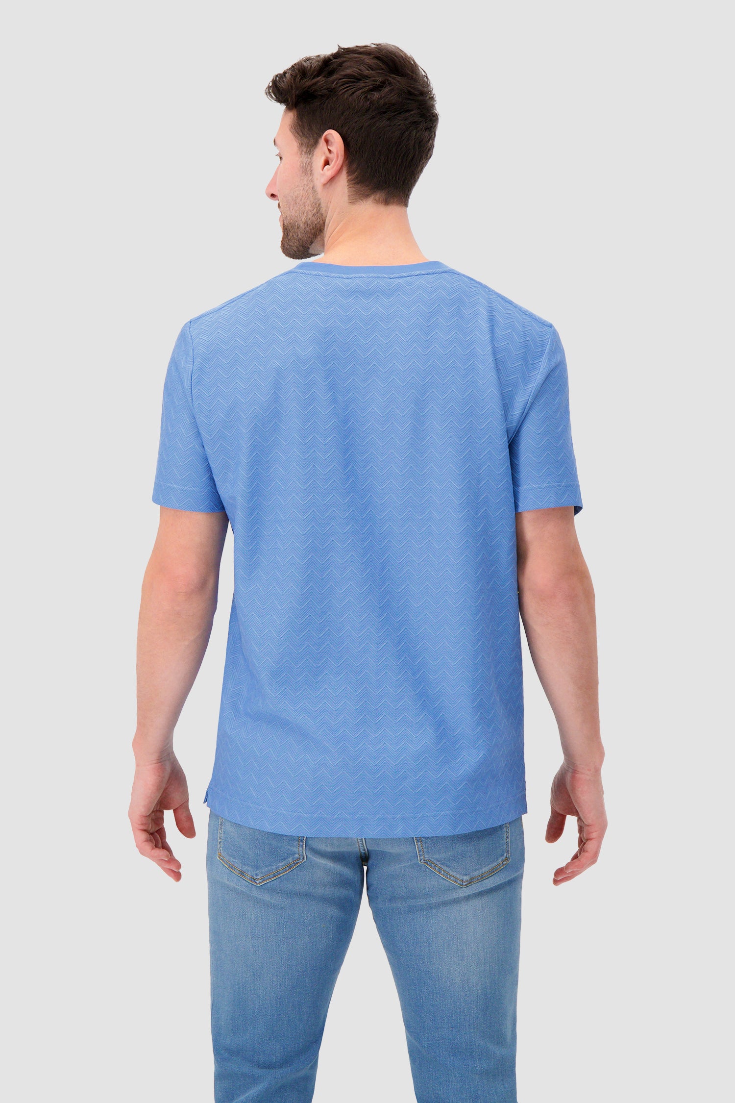 Missoni T-Shirt with tone-on-tone zigzag design