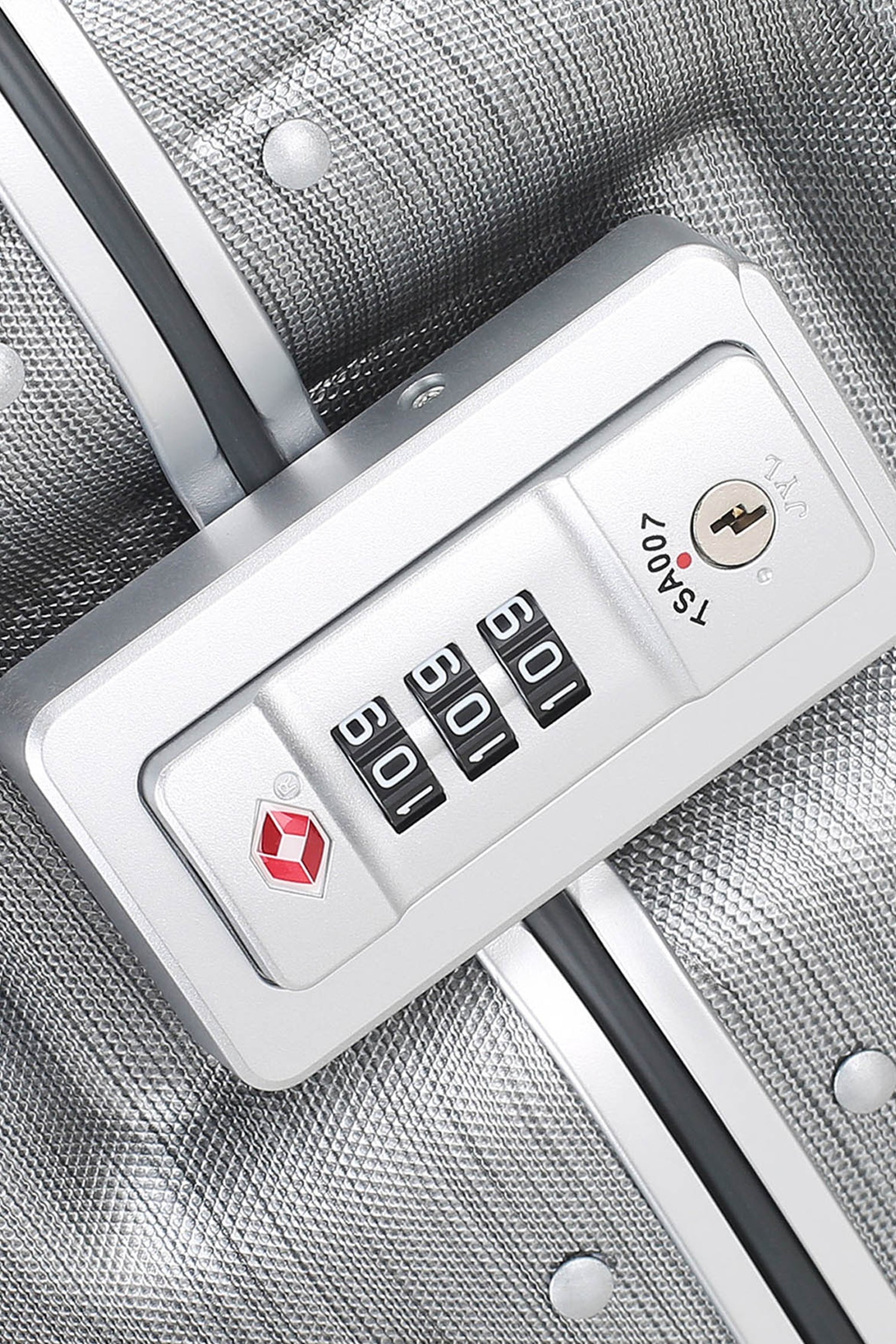 Valise cabine Piquadro Silver à 4 roulettes