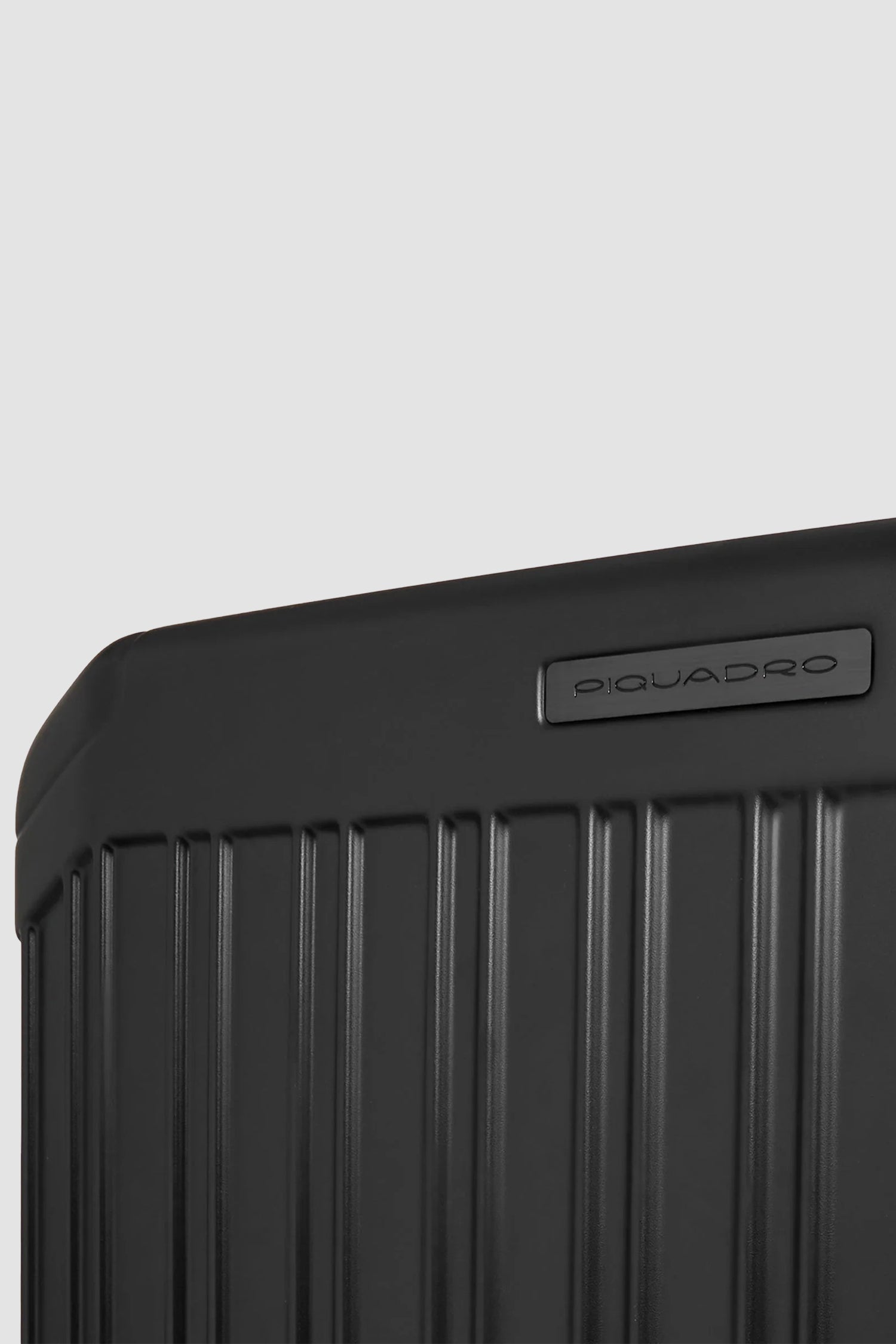 Valise Piquadro noire extra large à 4 roulettes