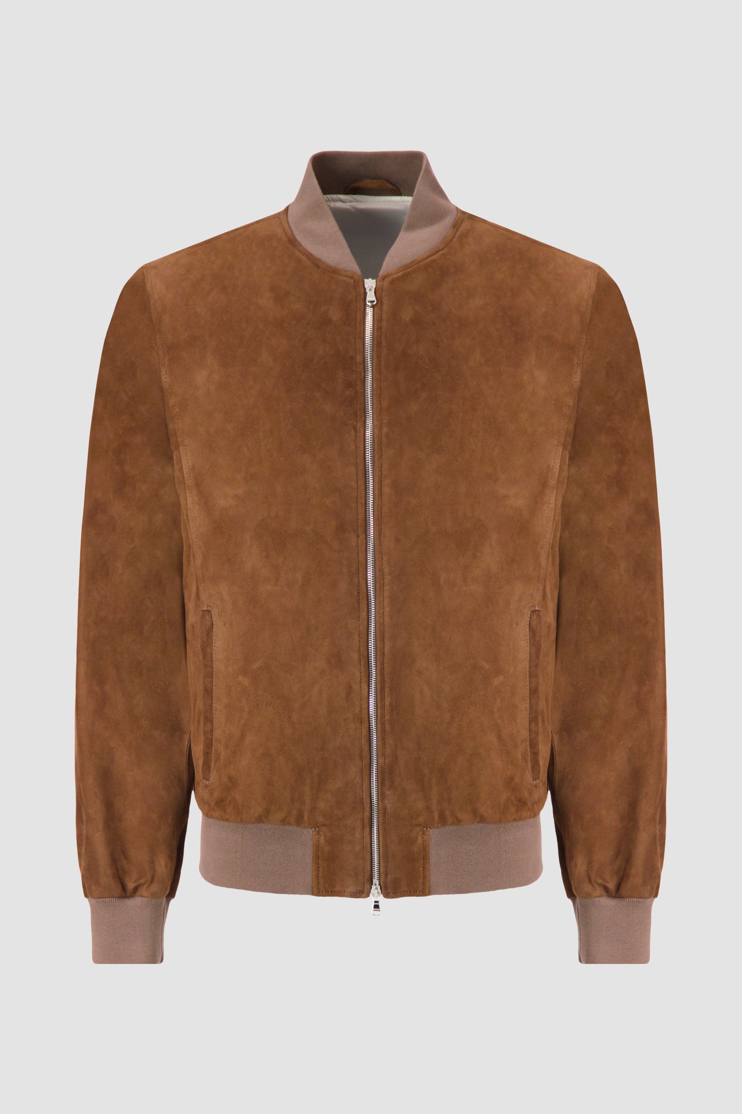 Barba Napoli Brown Leather Jacket
