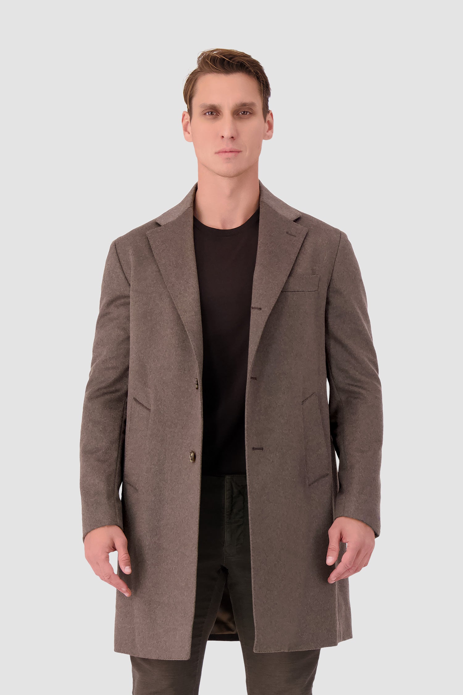 Barba Napoli Brown C Brio Coat