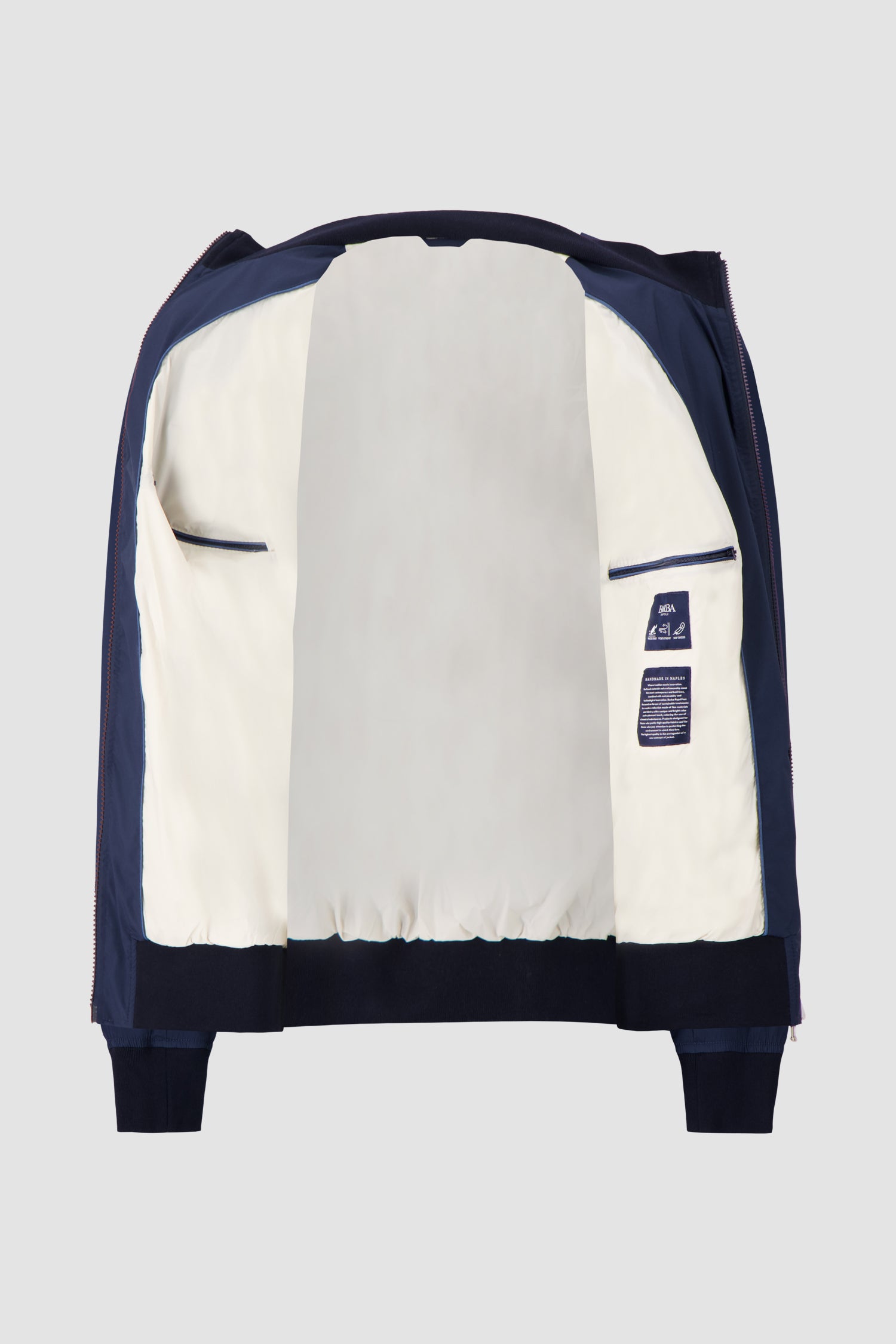 Barba Napoli Navy Bomber Jacket