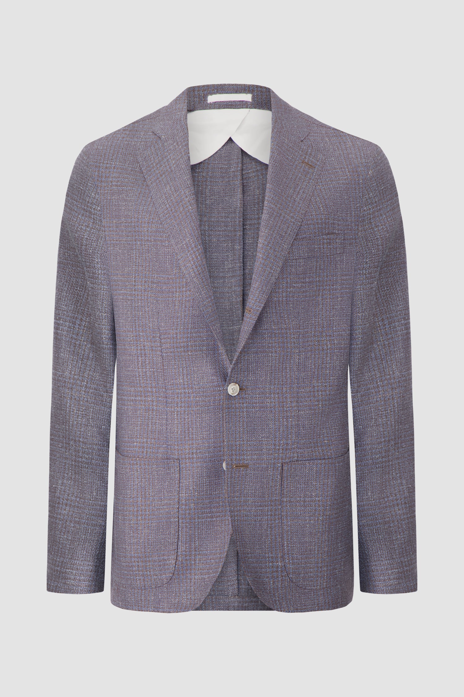 Barba Napoli Grey Long Jacket
