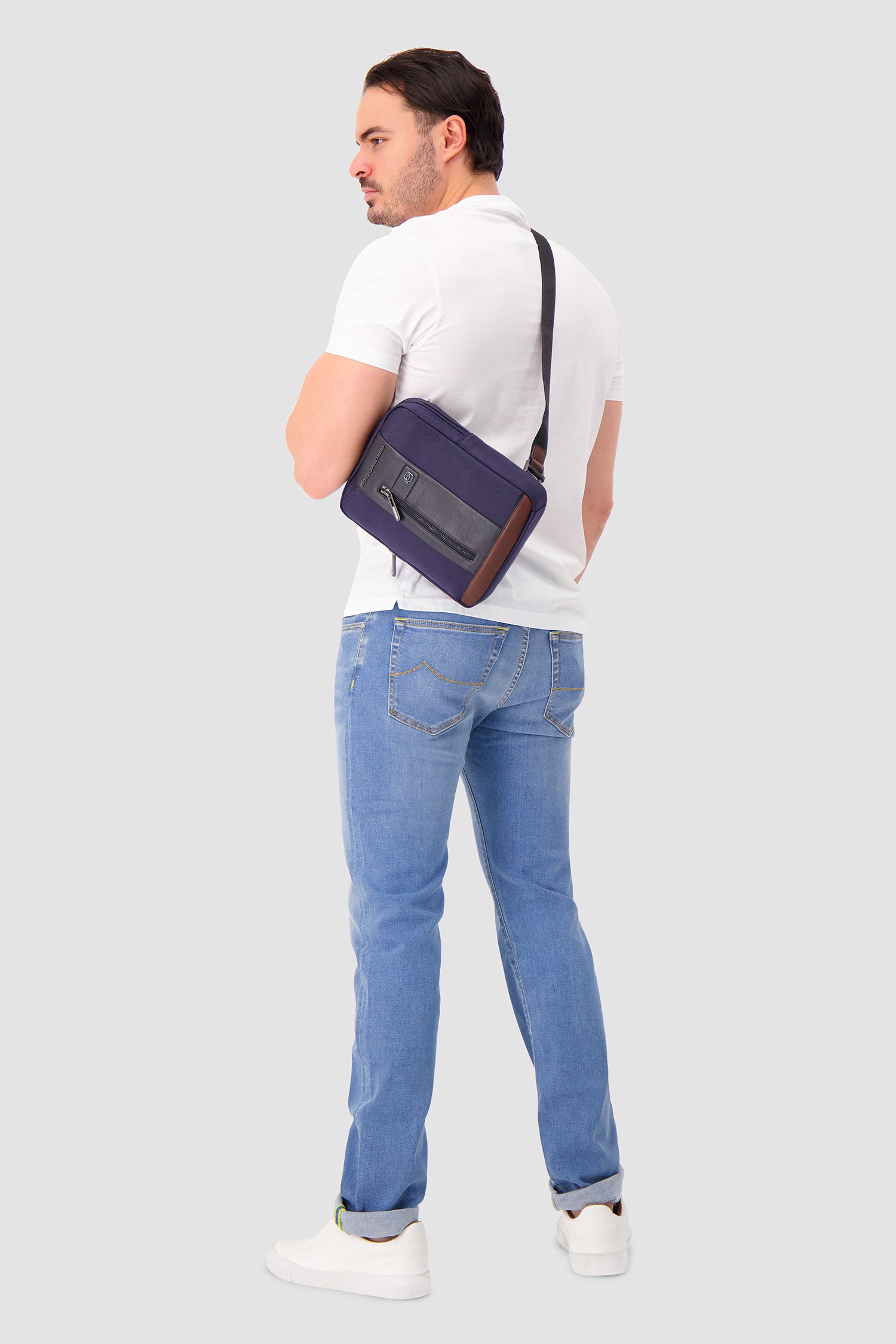 Piquadro Blue Crossbody Bag