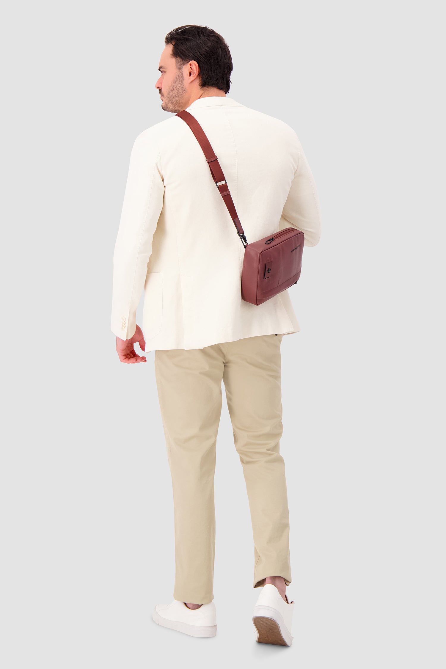 Piquadro Rust Crossbody Bag