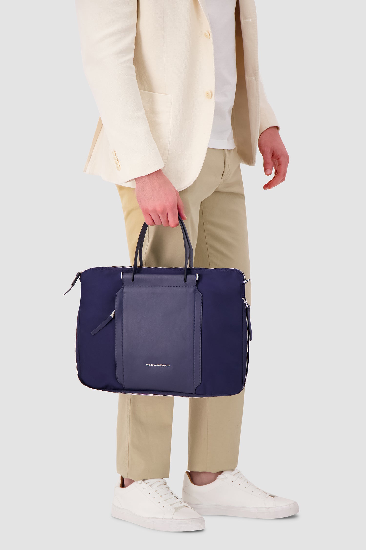 Piquadro Blue Slim 15.6" Laptop Bag