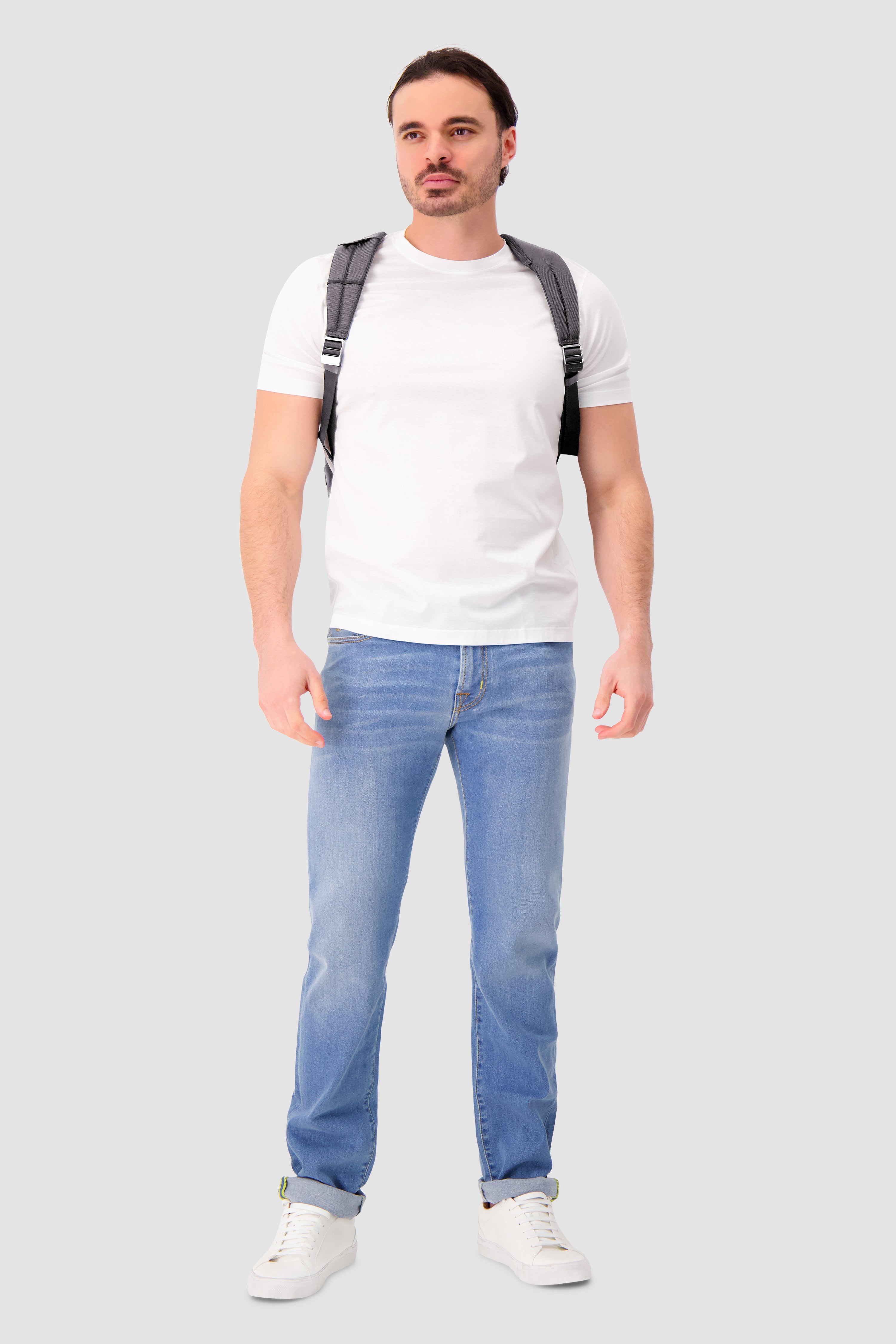 Sac à dos pour ordinateur portable Fast-Check 15,6" Piquadro anthracite/noir