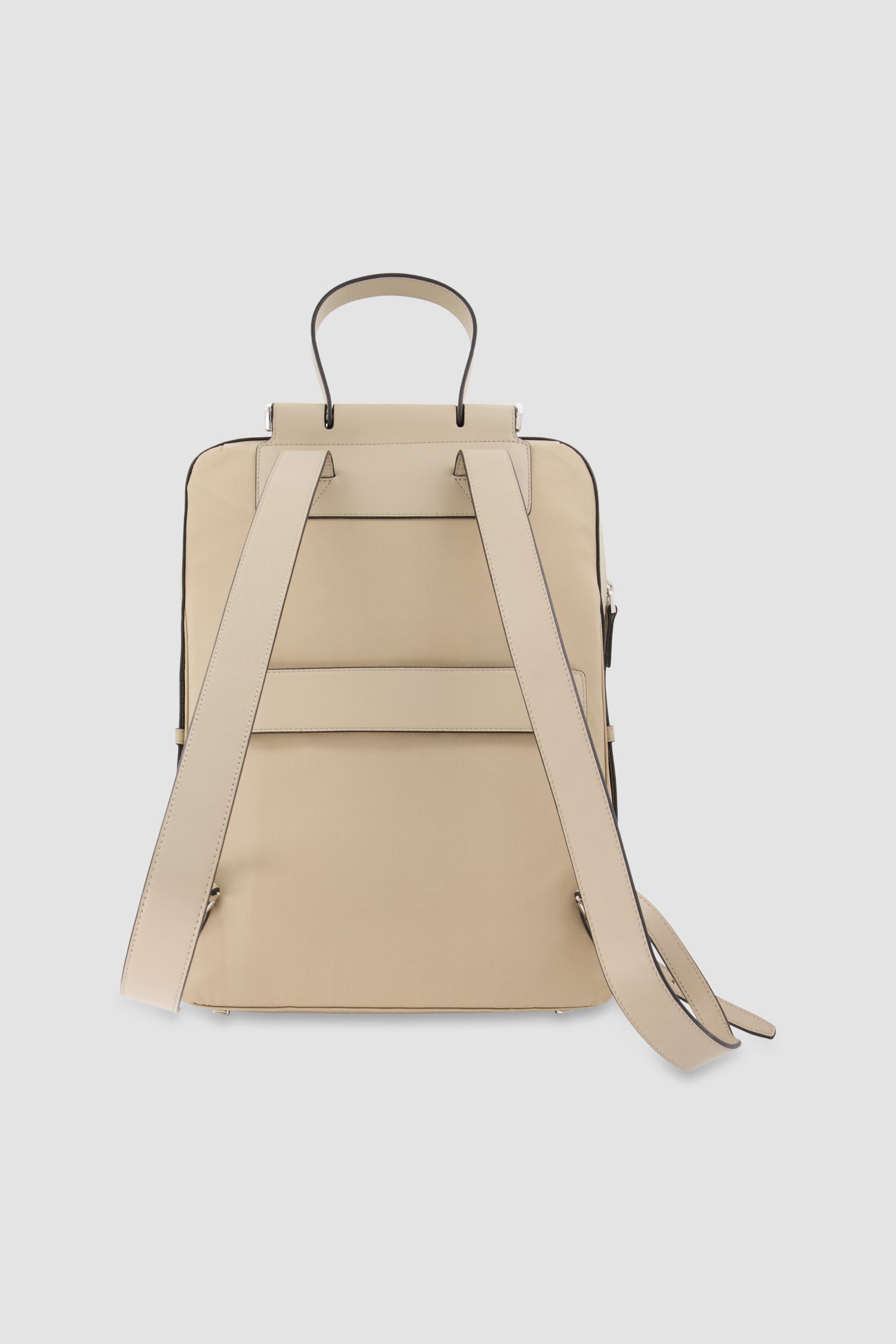 Piquadro Beige Laptop Backpack 14"
