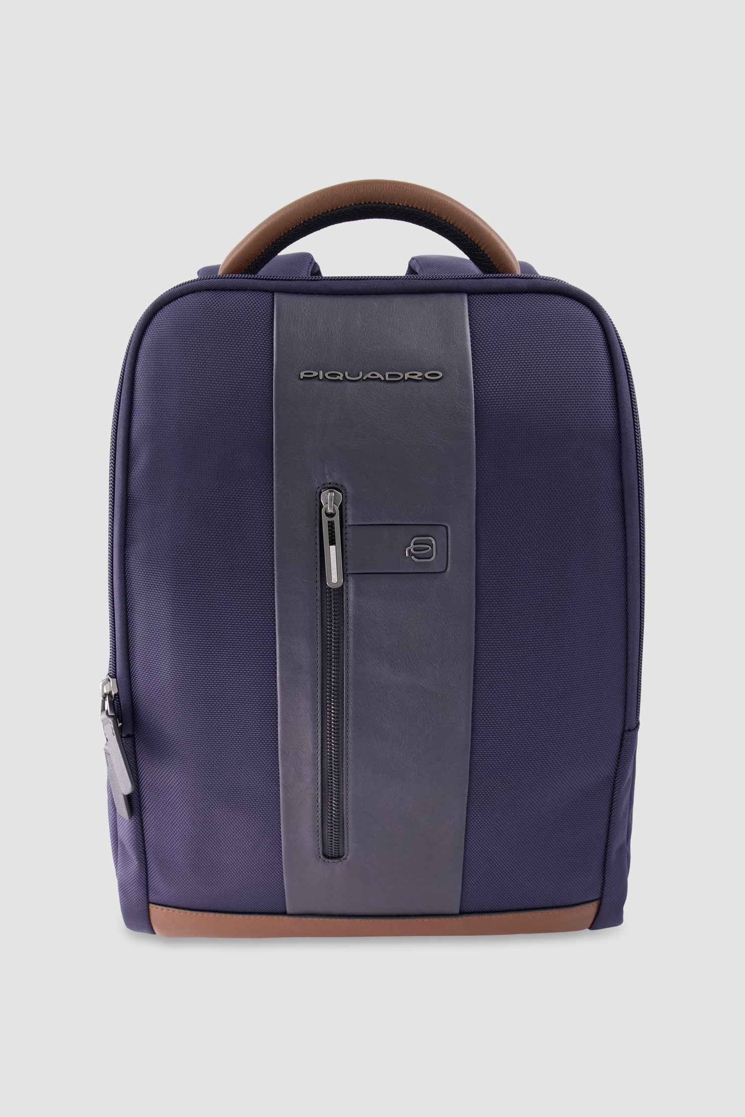 Piquadro Blue Recycled Textile Laptop Backpack 15.6"