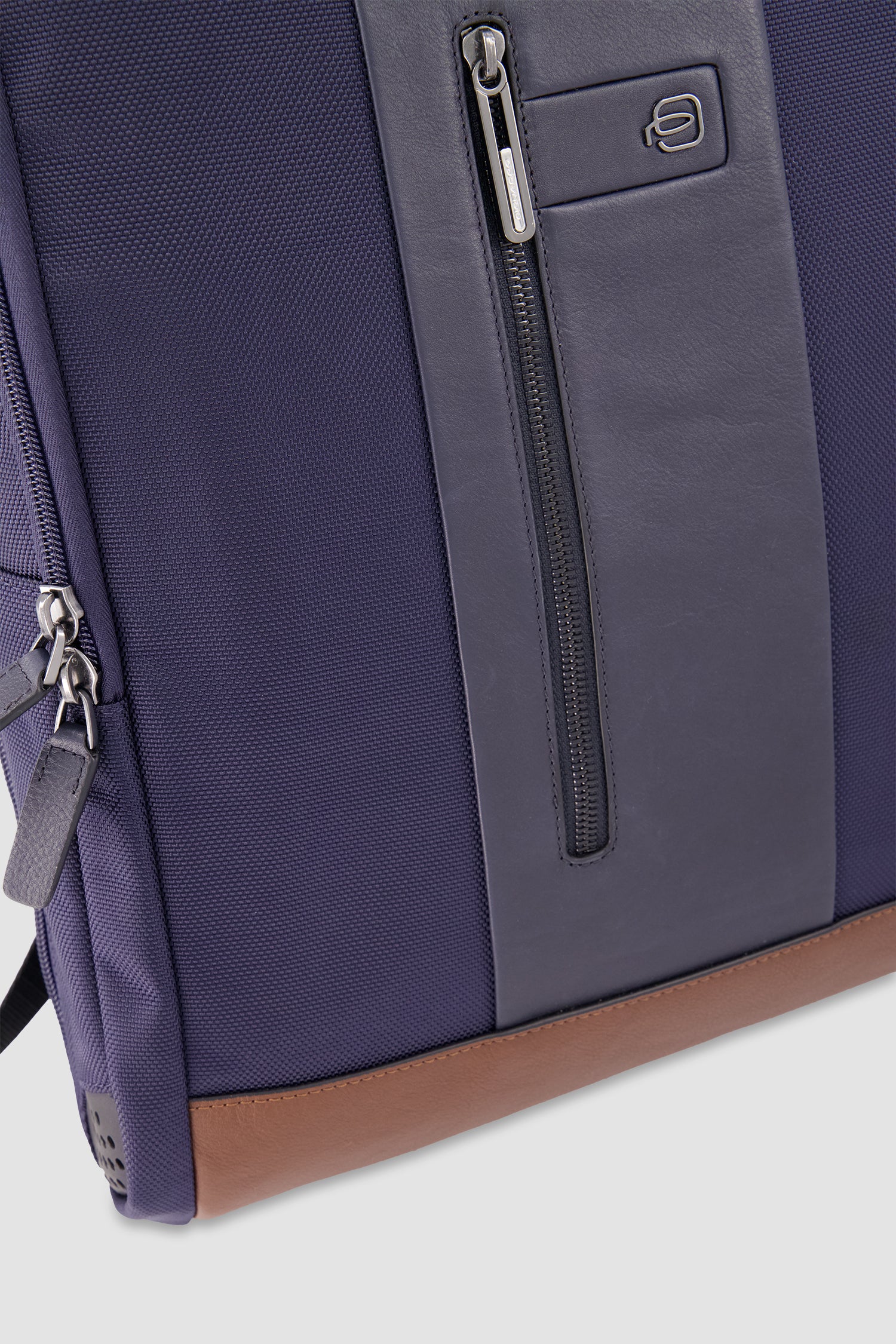Piquadro Blue Recycled Textile Laptop Backpack 15.6"