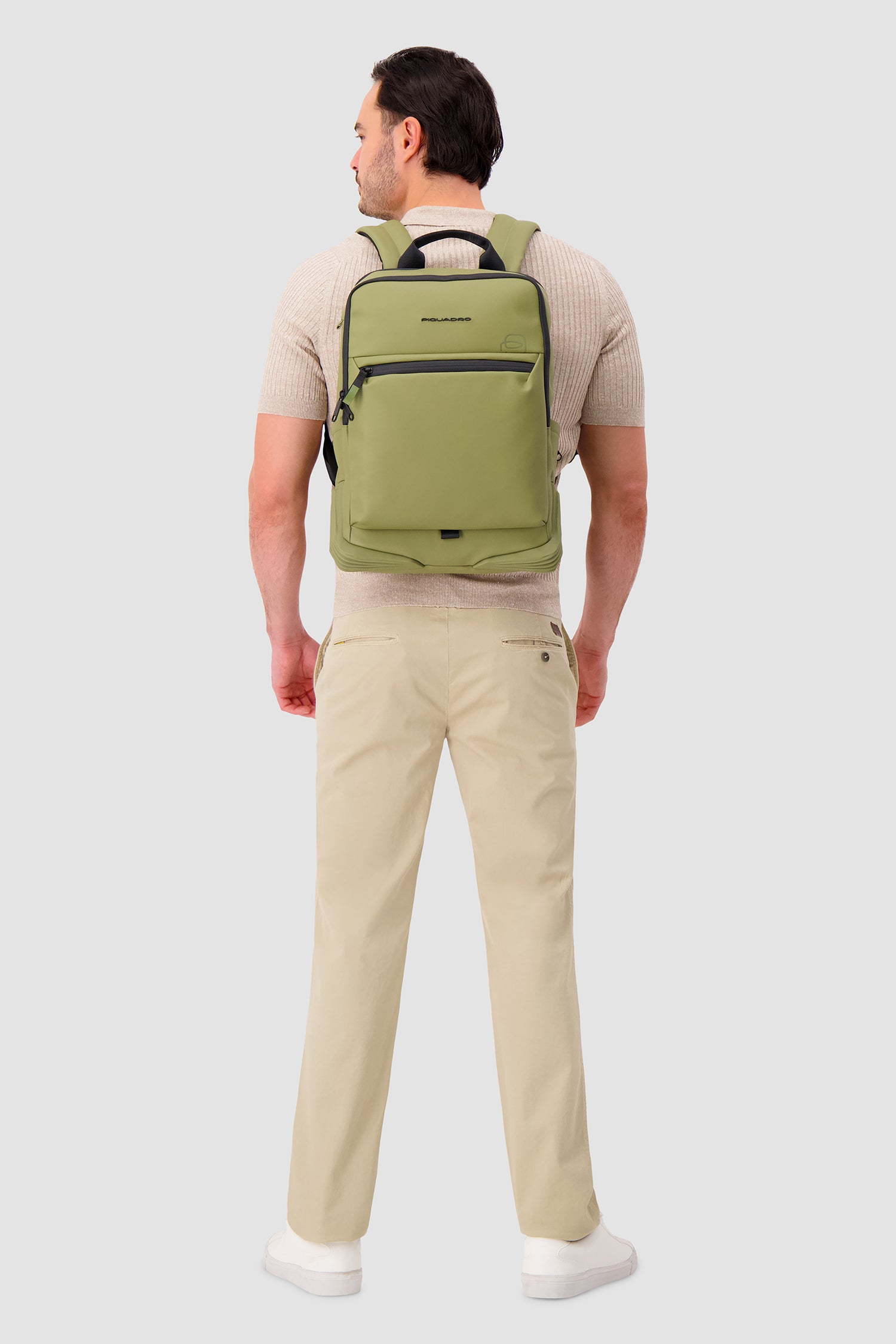 Piquadro Light Green 15,6" Backpack