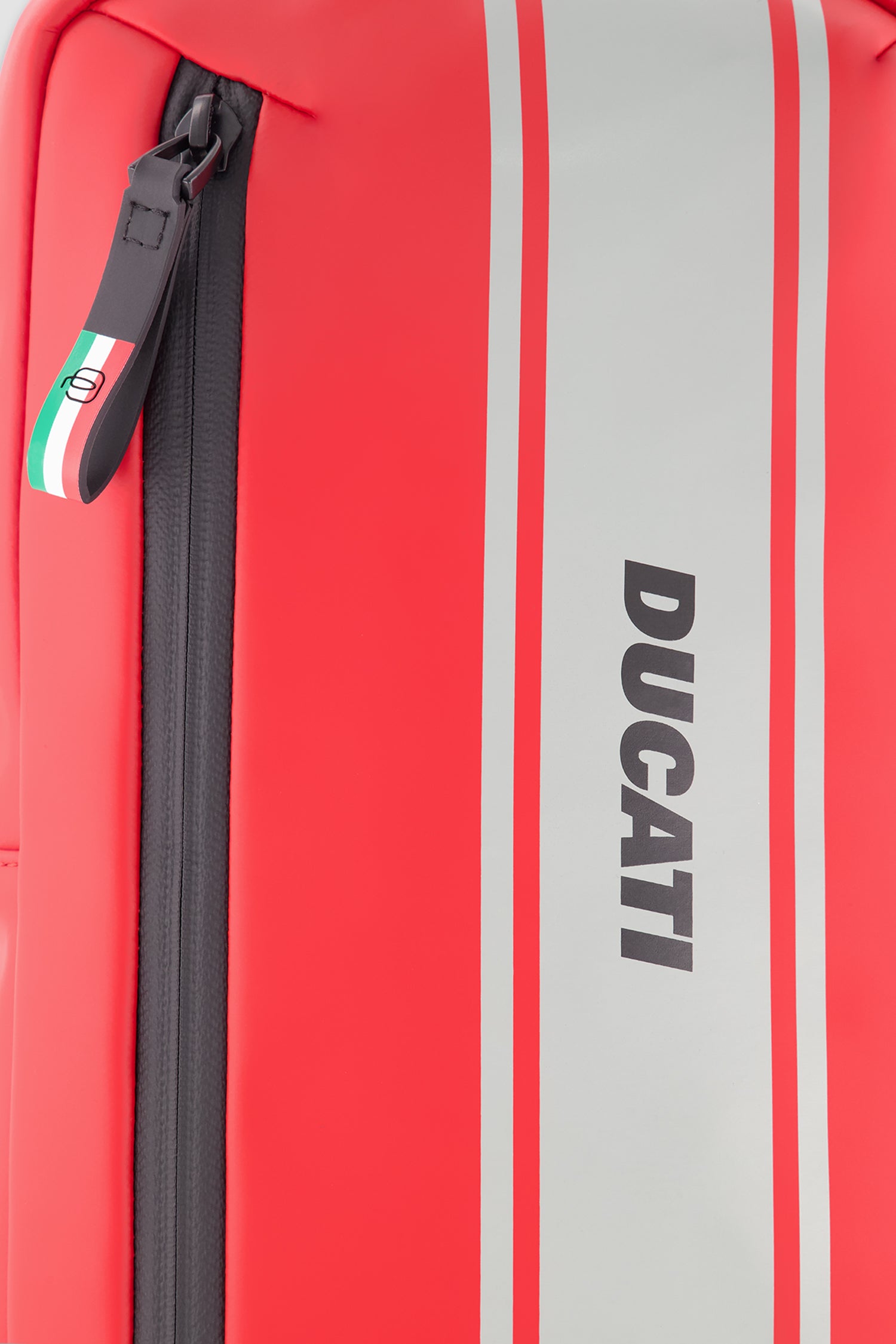 Piquadro x Ducati Red Water Resistant Sling Bag
