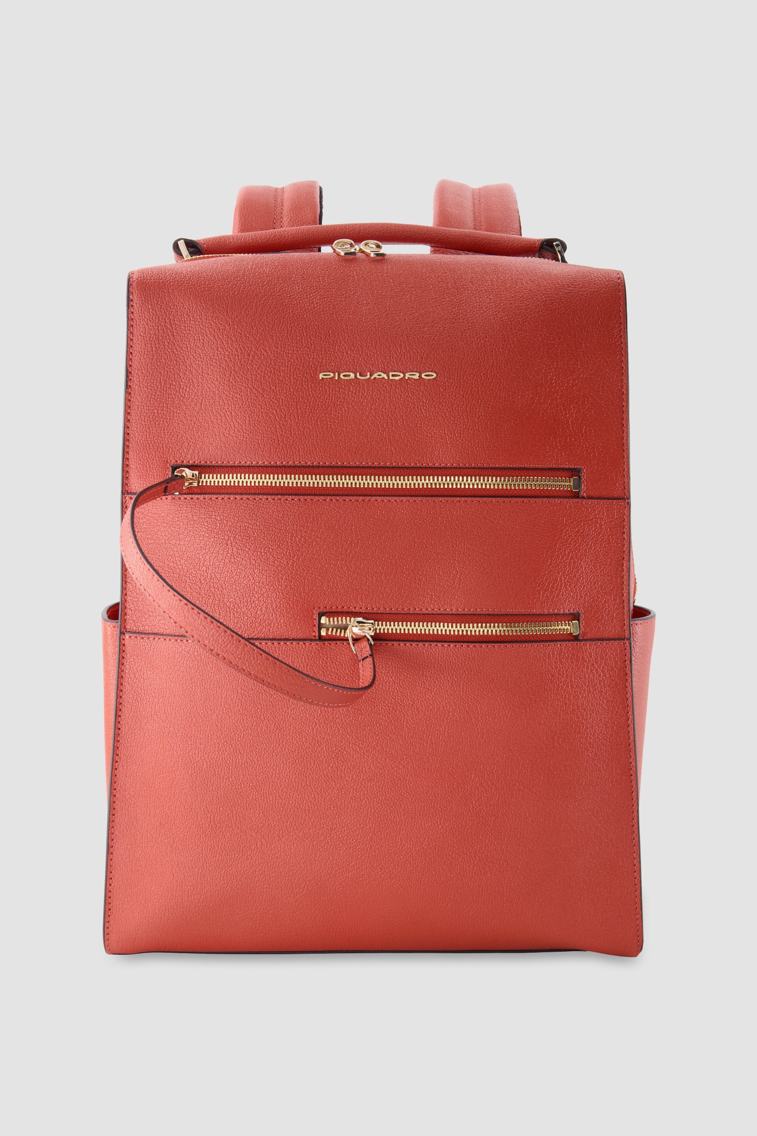 Piquadro Orange Laptop Backpack 14"