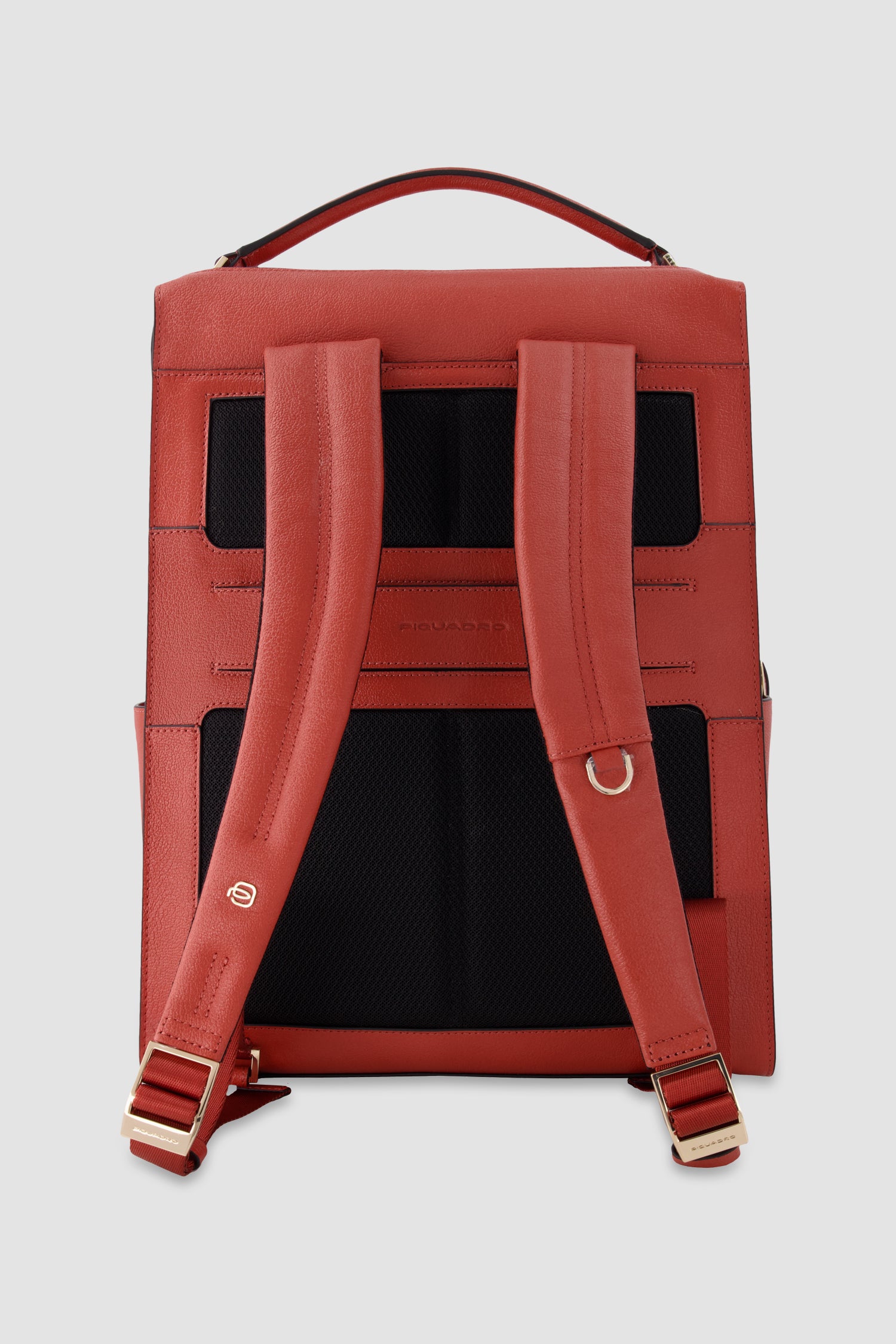 Piquadro Orange Laptop Backpack 15.6"