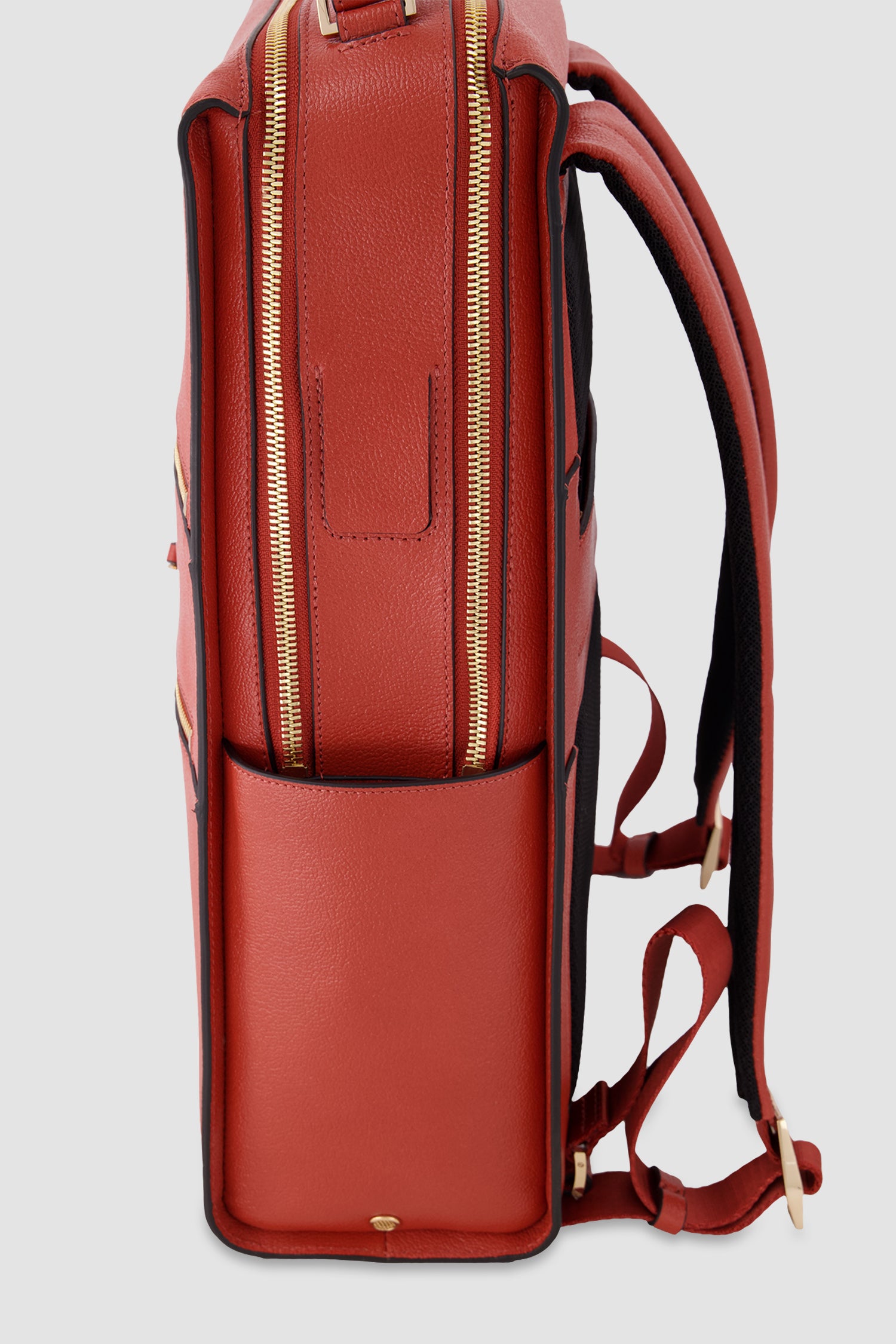 Piquadro Orange Laptop Backpack 15.6"