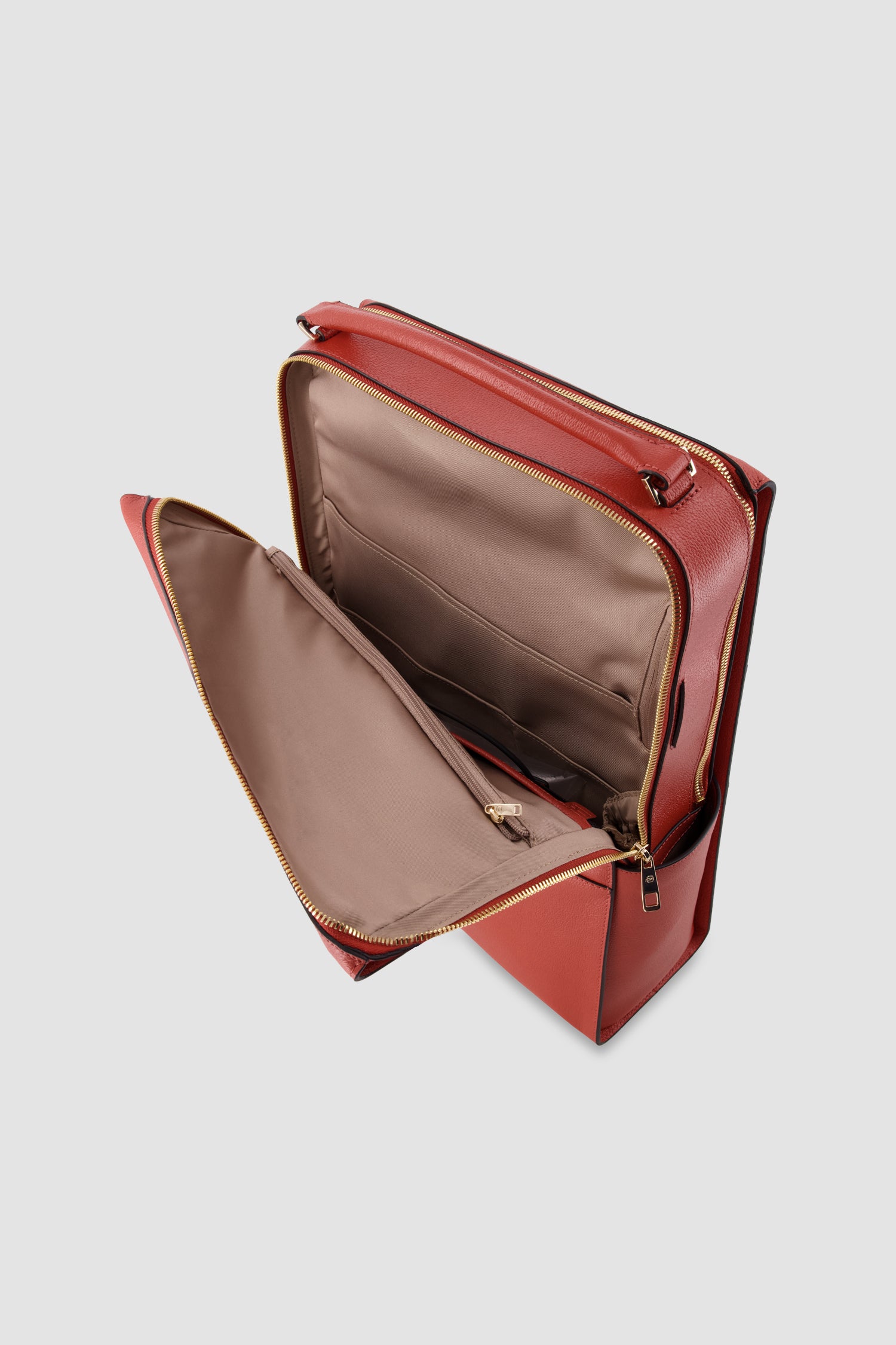 Piquadro Orange Laptop Backpack 15.6"