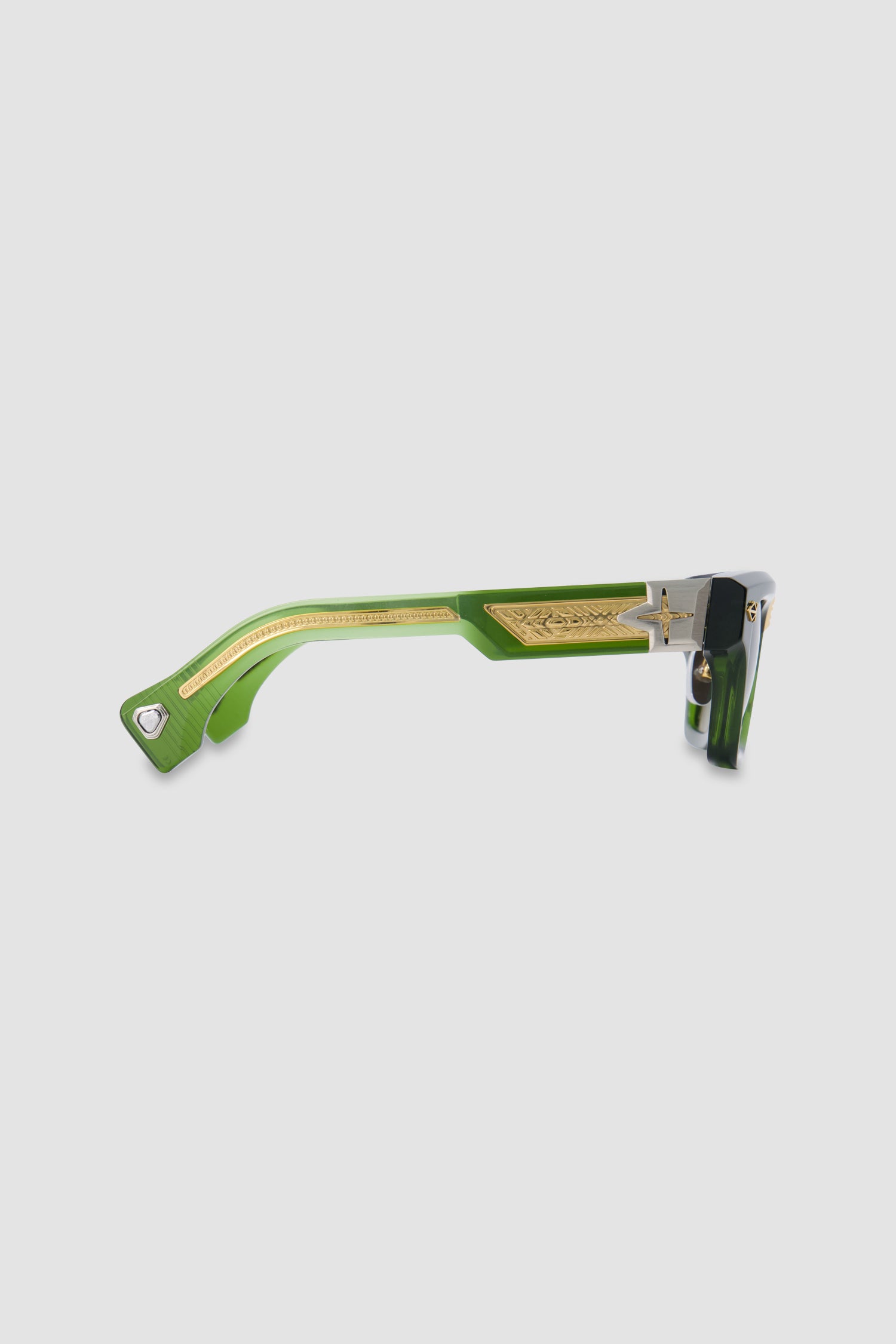 T Henri Maison Galactique Green CO2 Sunglasses