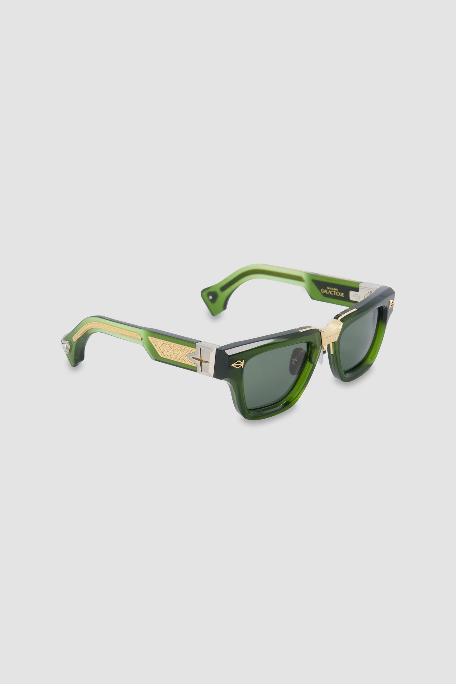T Henri Maison Galactique Green CO2 Sunglasses