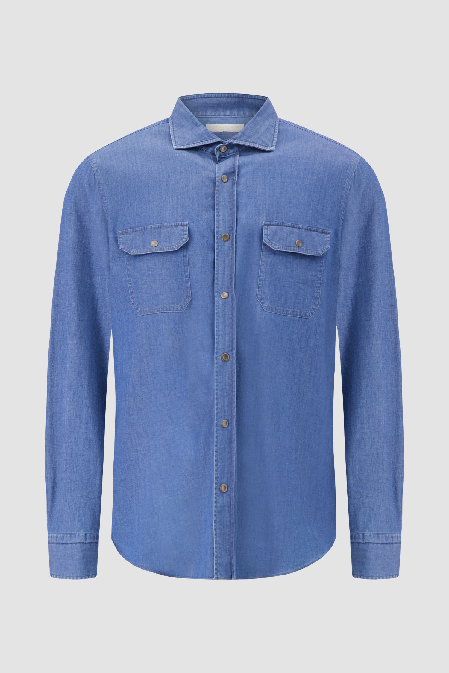 Richard J. Brown Mid Blue Denim Shirt