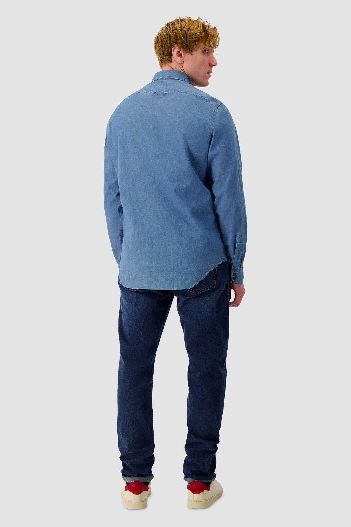 Richard J. Brown Light Blue Denim Shirt