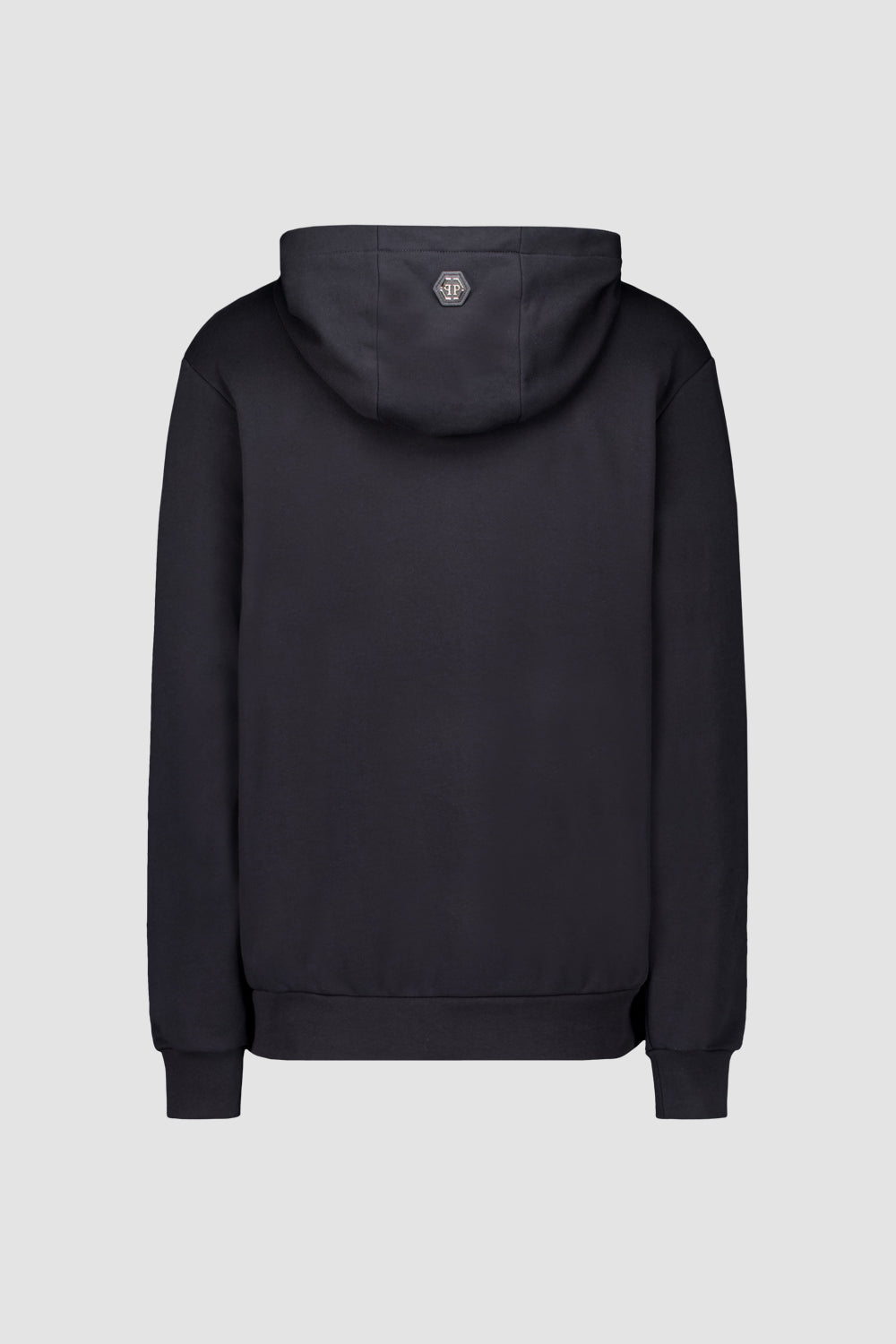 Philipp Plein Black Paisley Skull Hoodie