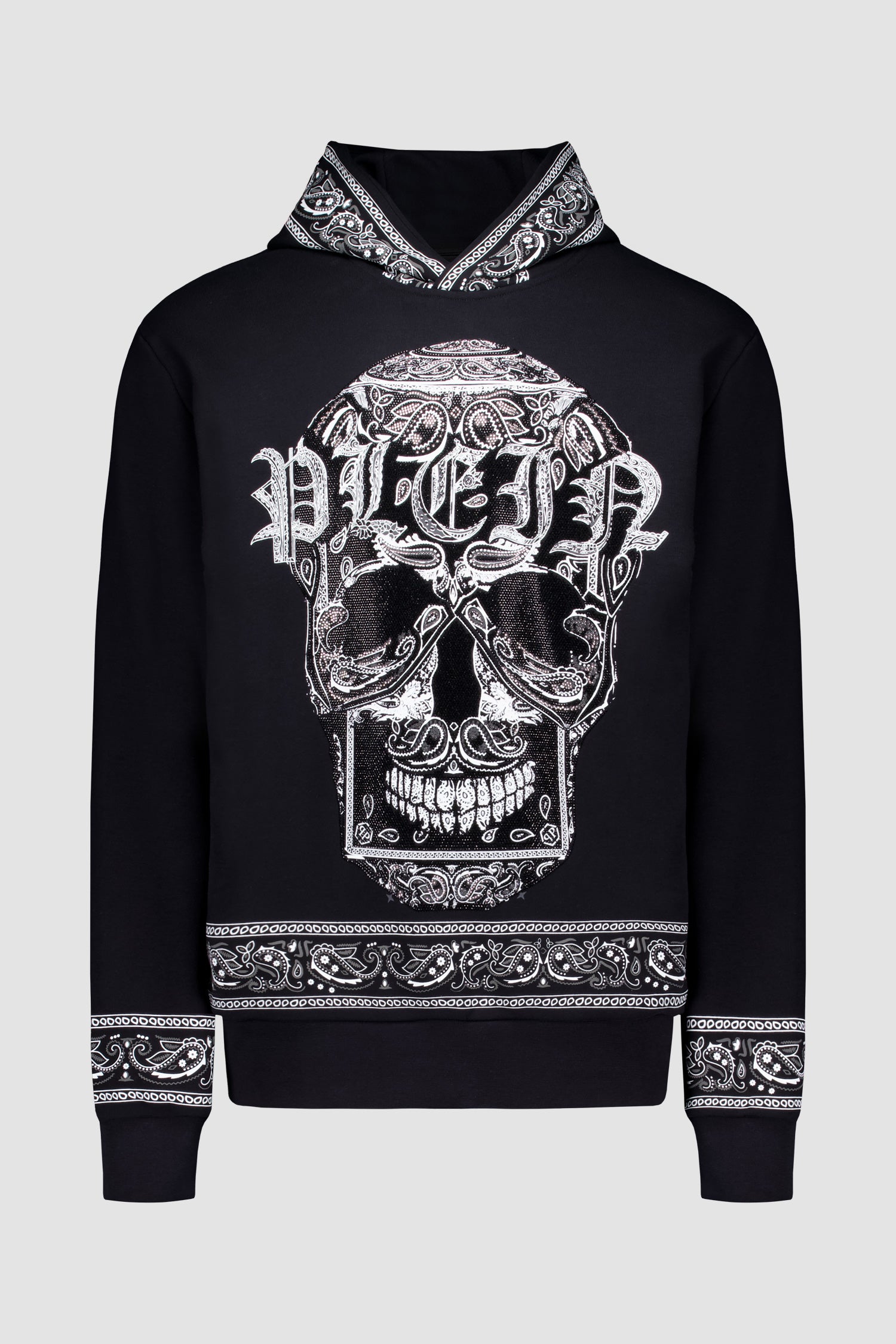 Philipp plein hot sale grey hoodie