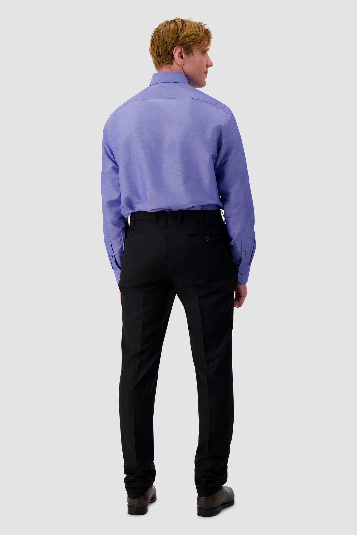 Zilli Blue Linen Cotton Shirt