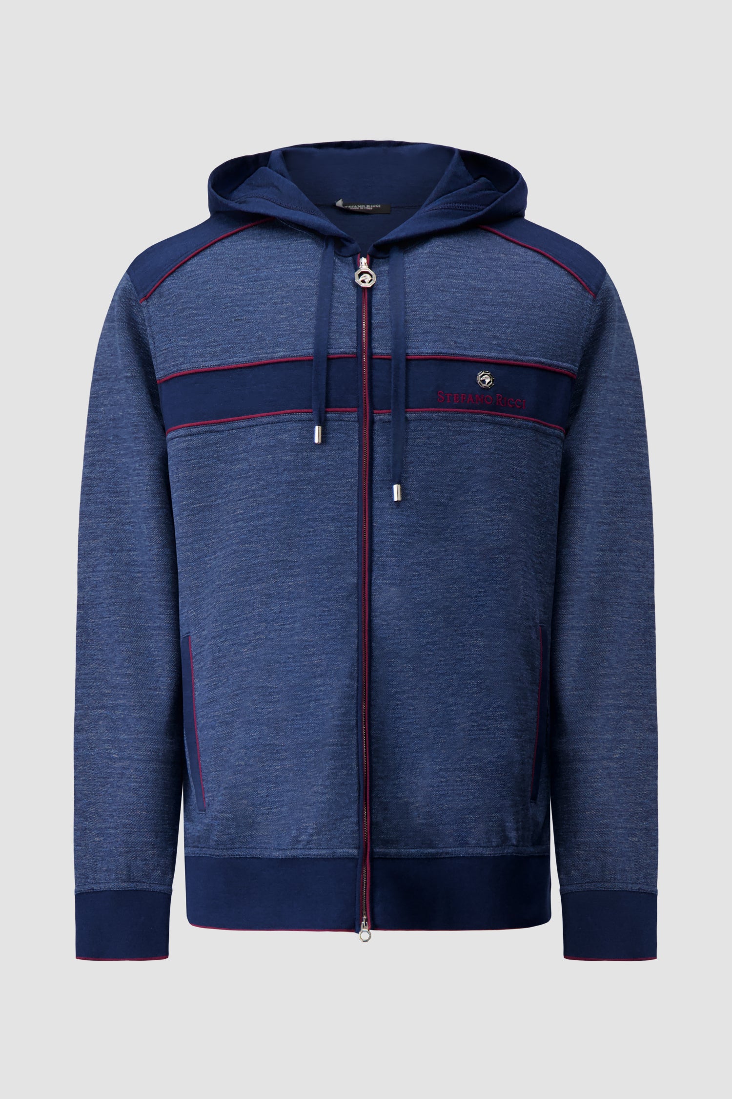 Stefano Ricci Hooded Full Zip Sweater