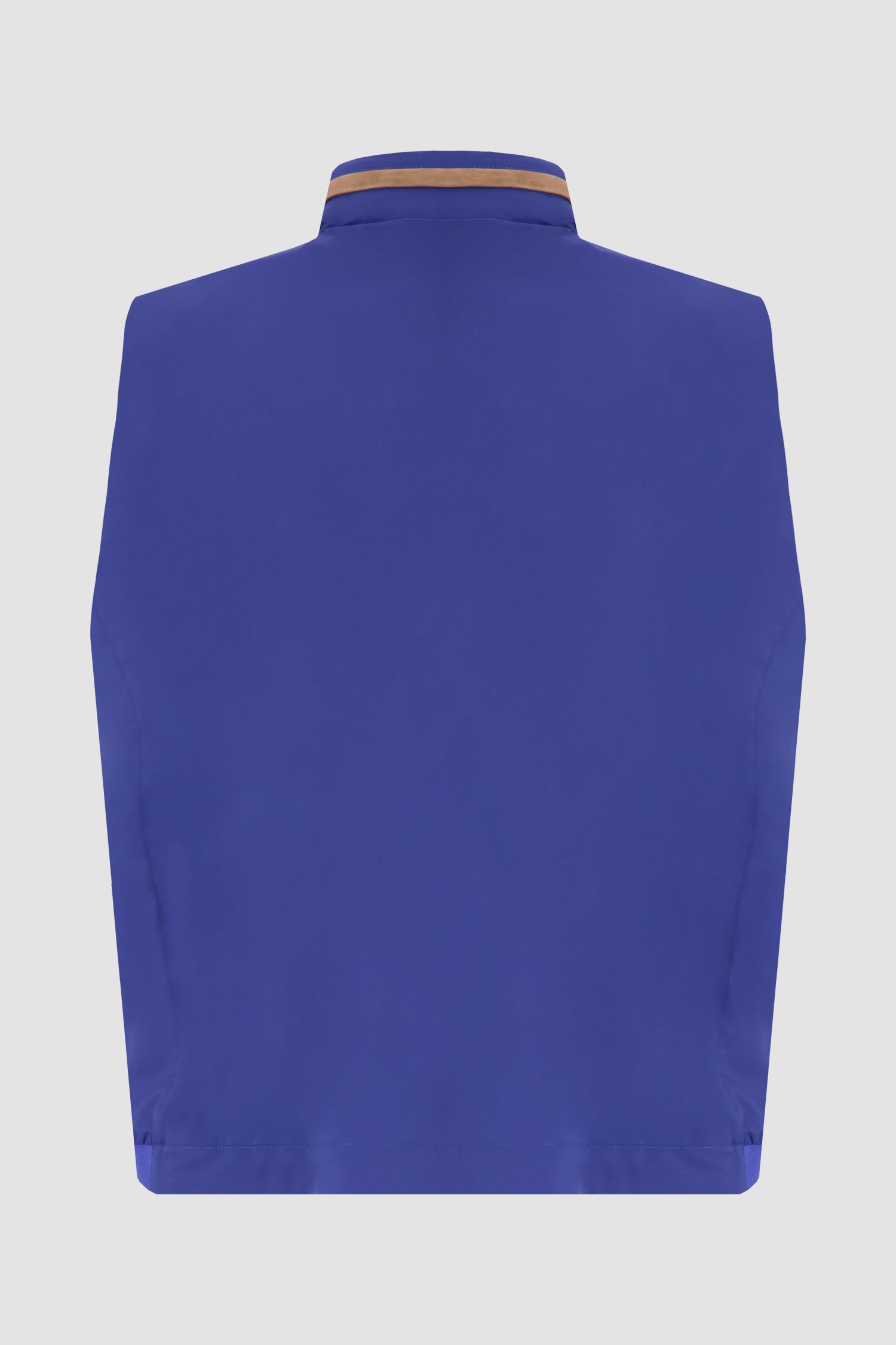 Kiton Blue Sleeveless Blouson Vest