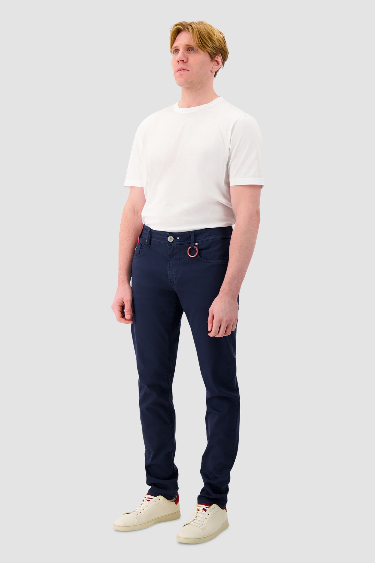 Tramarossa Navy Michelangelo R-ELAX Trousers