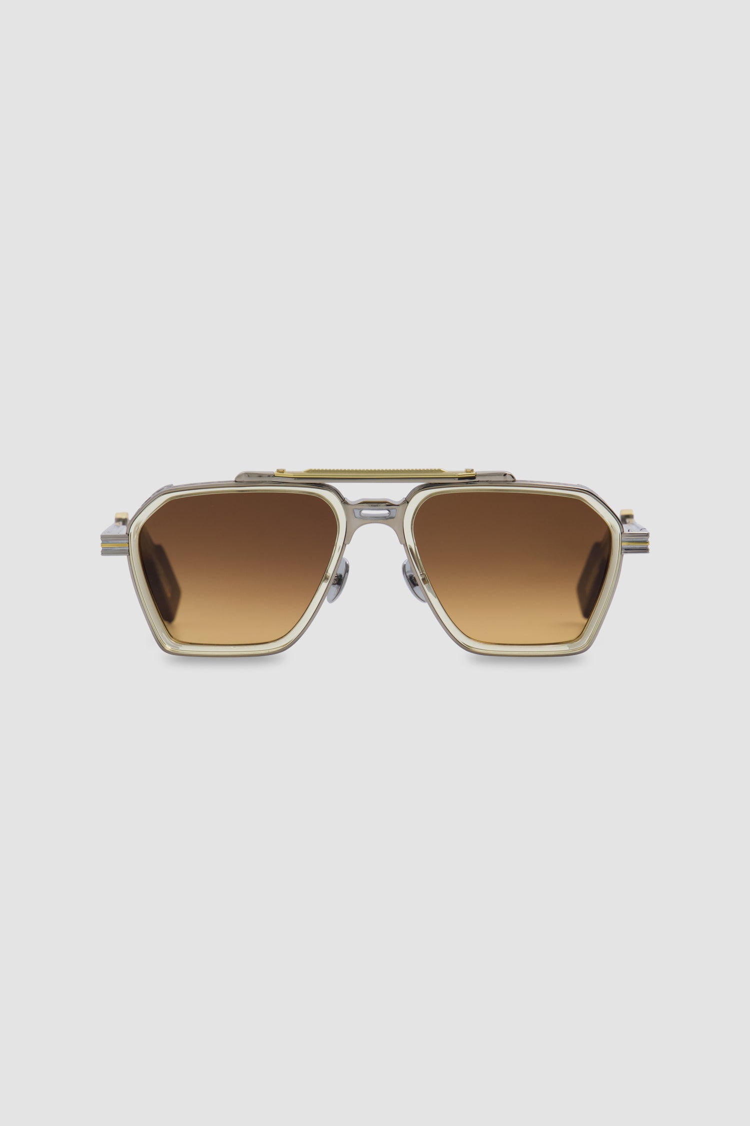 T Henri Gunmetal/Brown GT7 Sunglasses
