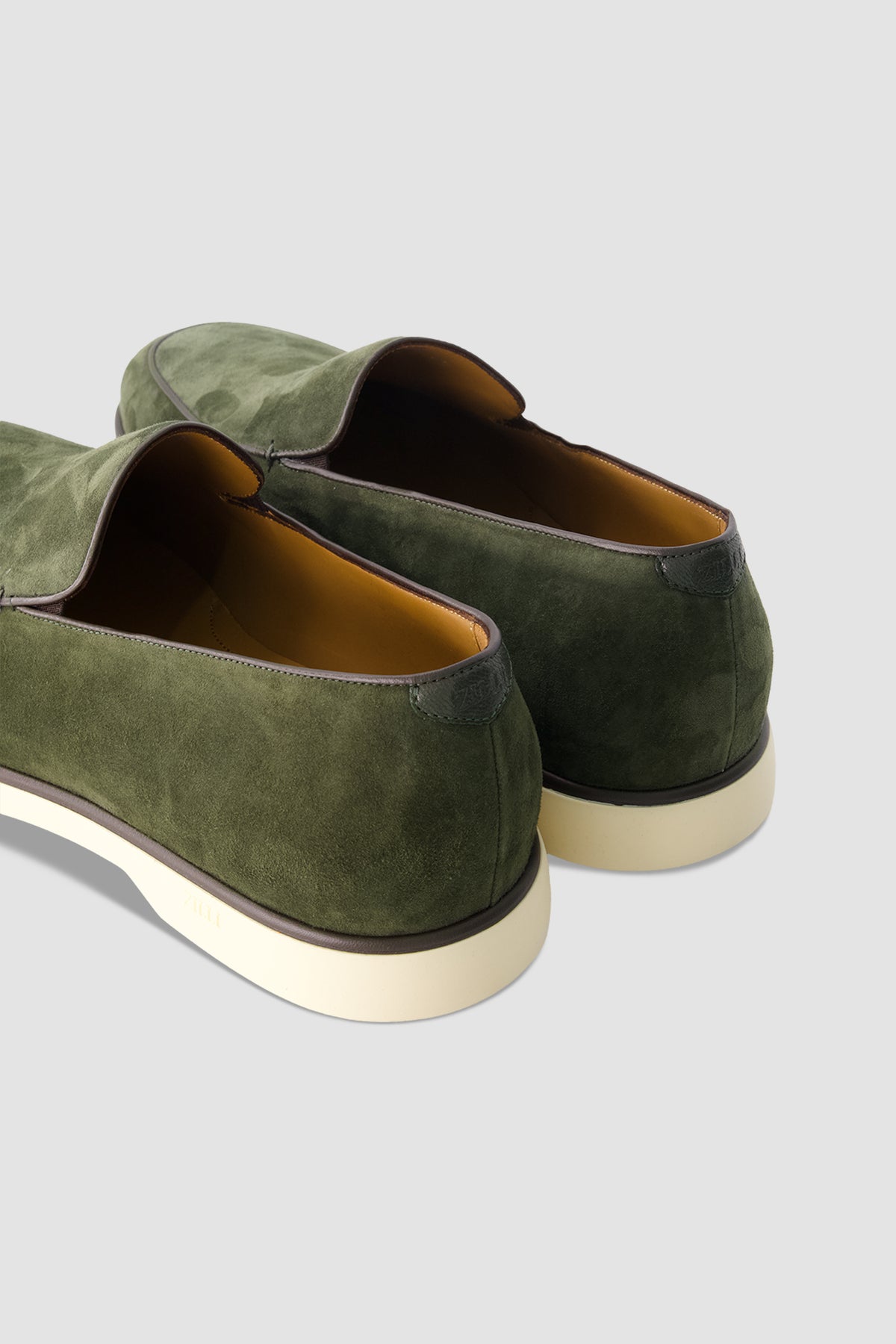 Zilli Green Suede Loafer