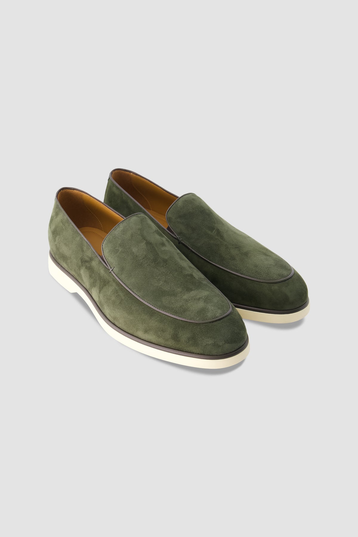 Zilli Green Suede Loafer
