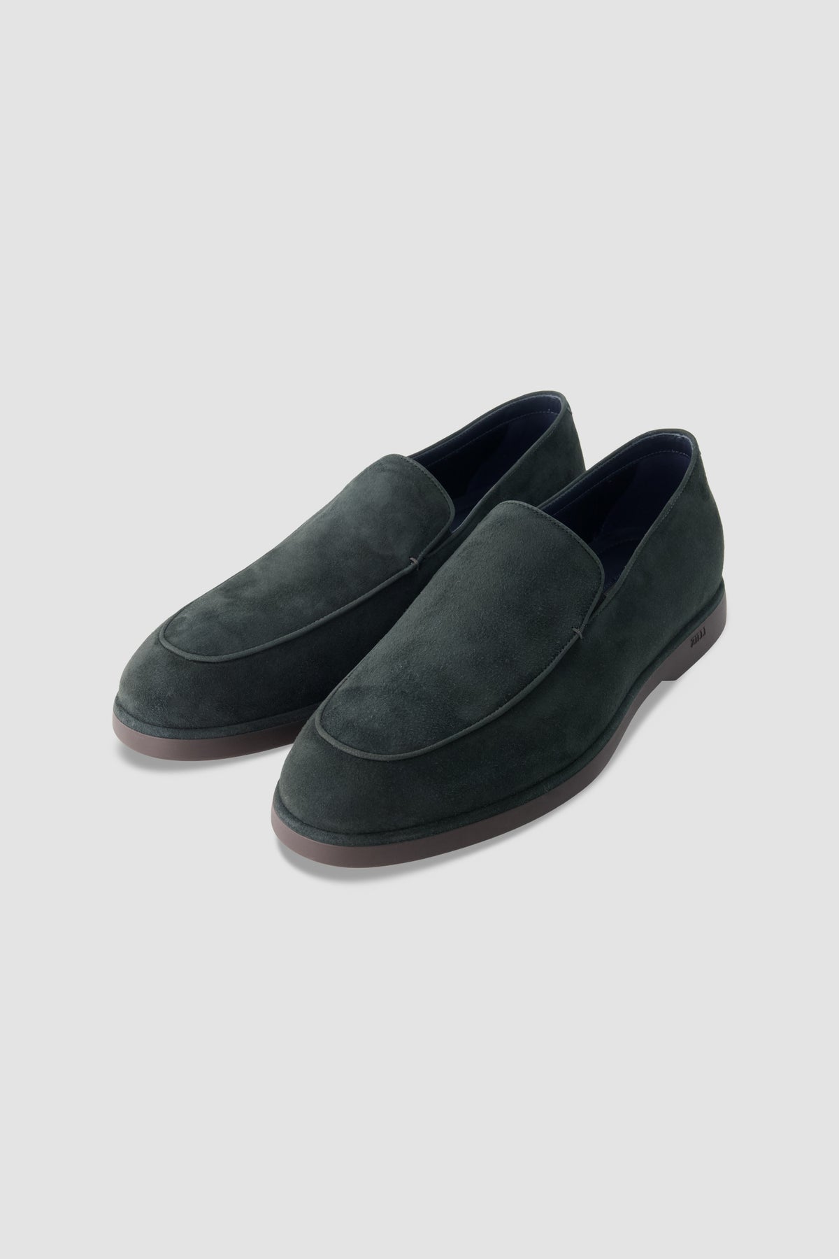 Zilli Black Suede Loafer
