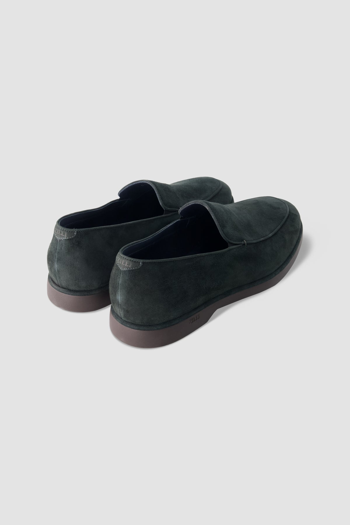 Zilli Black Suede Loafer