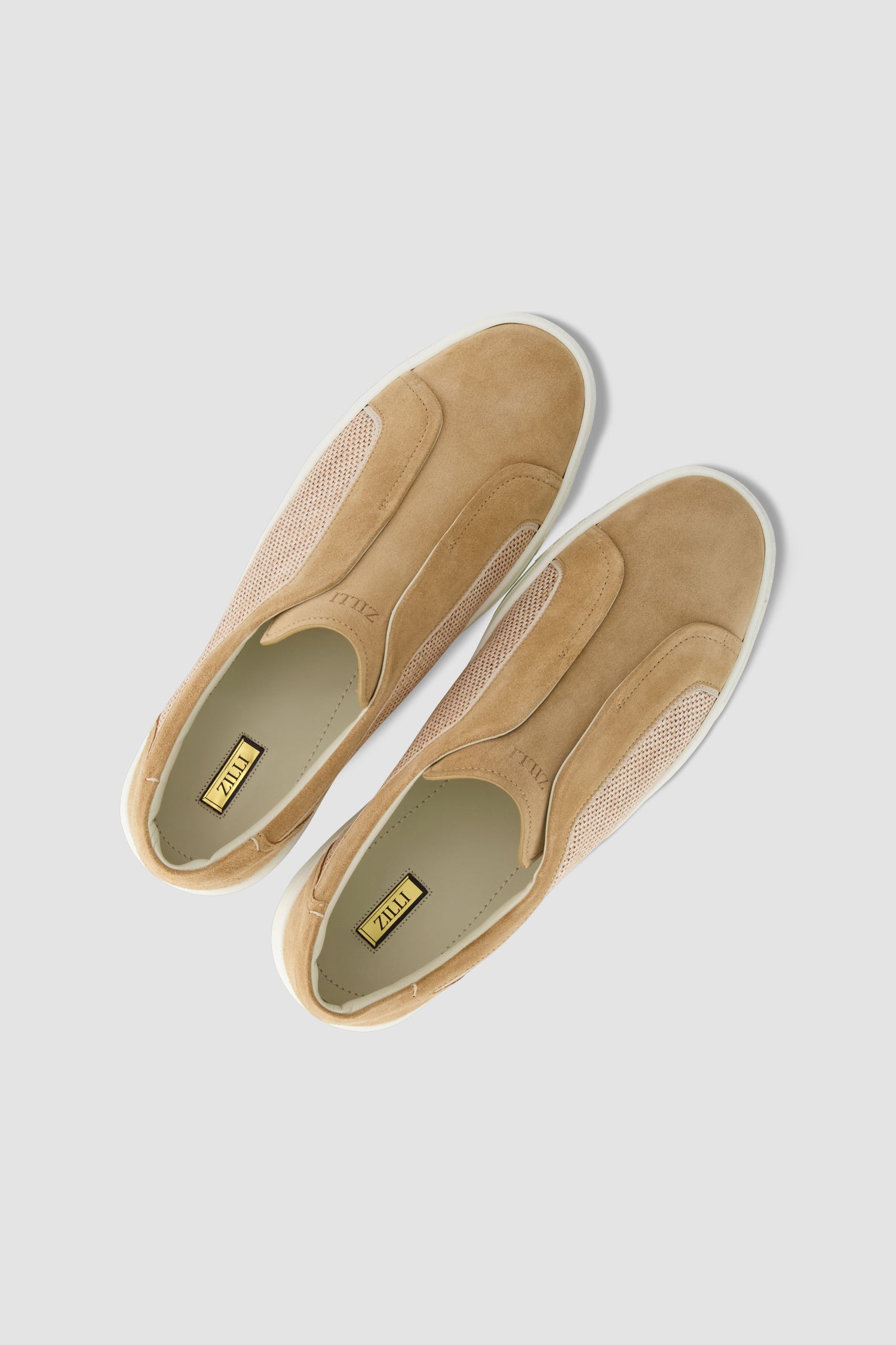 Zilli Velour Suede Sneakers