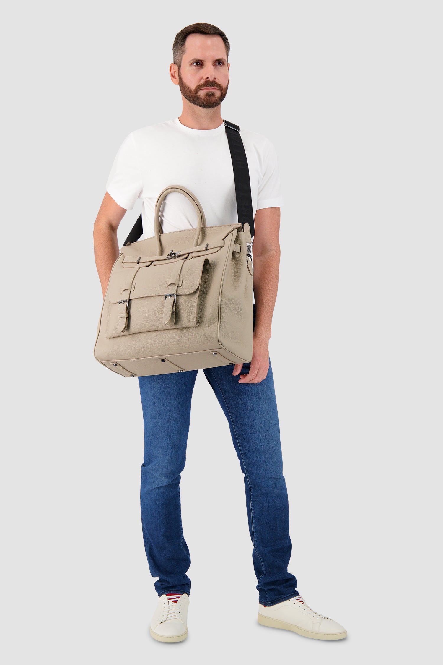 Sac de voyage en cuir Hettabretz