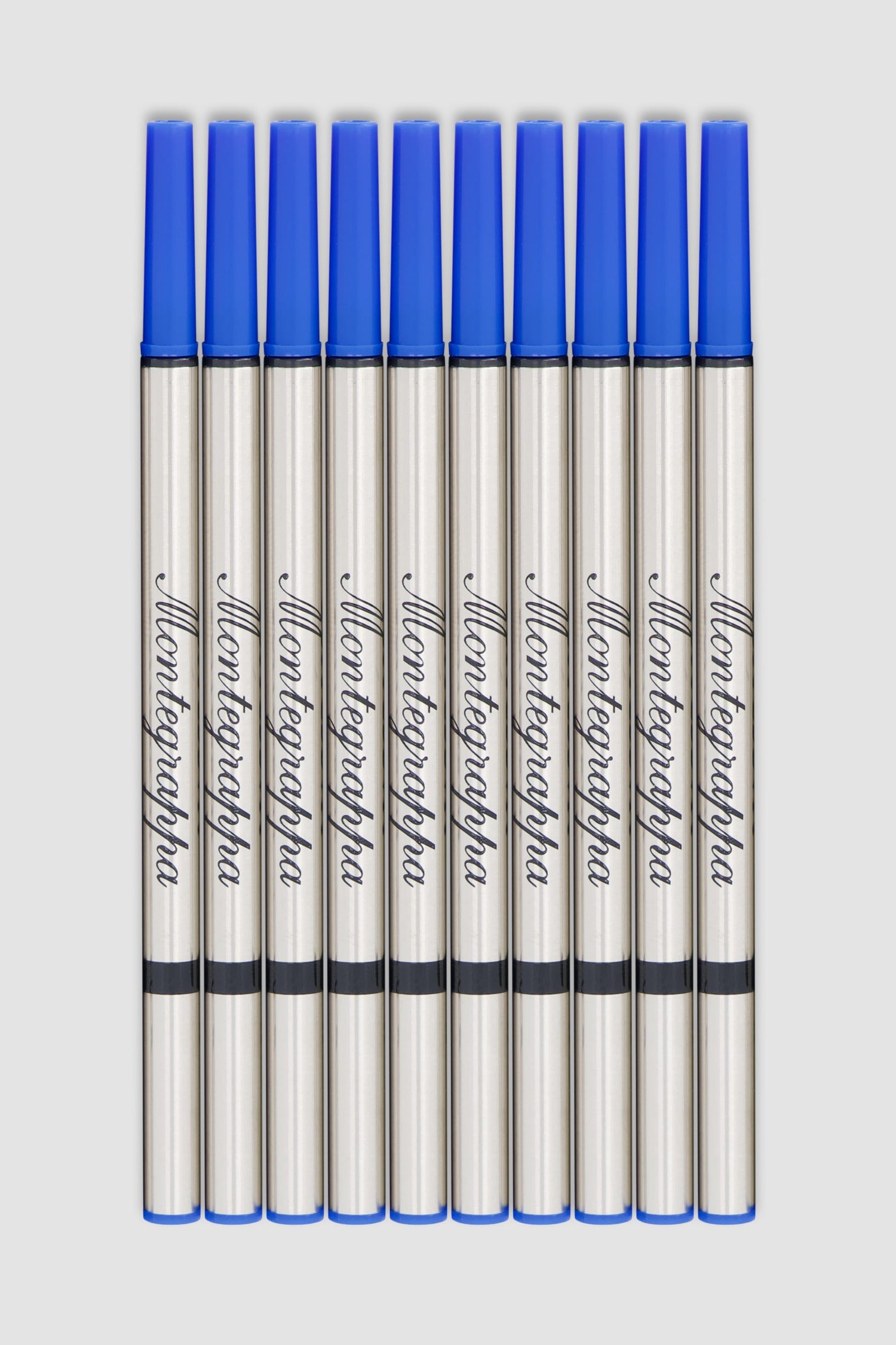 Montegrappa Rollerball Pen Refills - 10 RB BLUE TIP 1 MM BROAD IA00RL1B