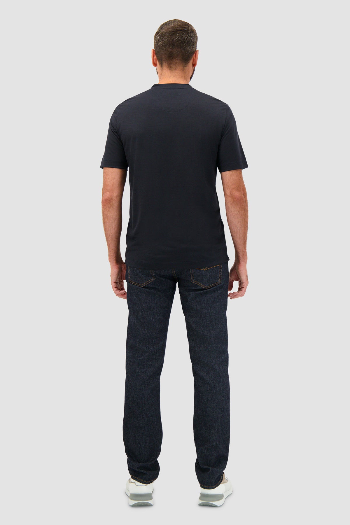 Marco Pescarolo Navy James Crew-Neck T-Shirt