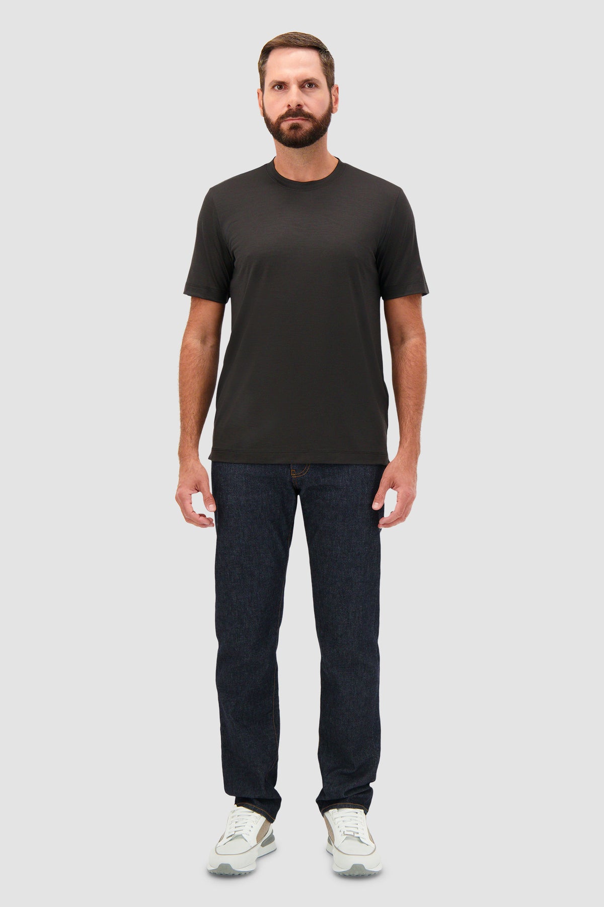 Marco Pescarolo Black James Crew-Neck T-Shirt