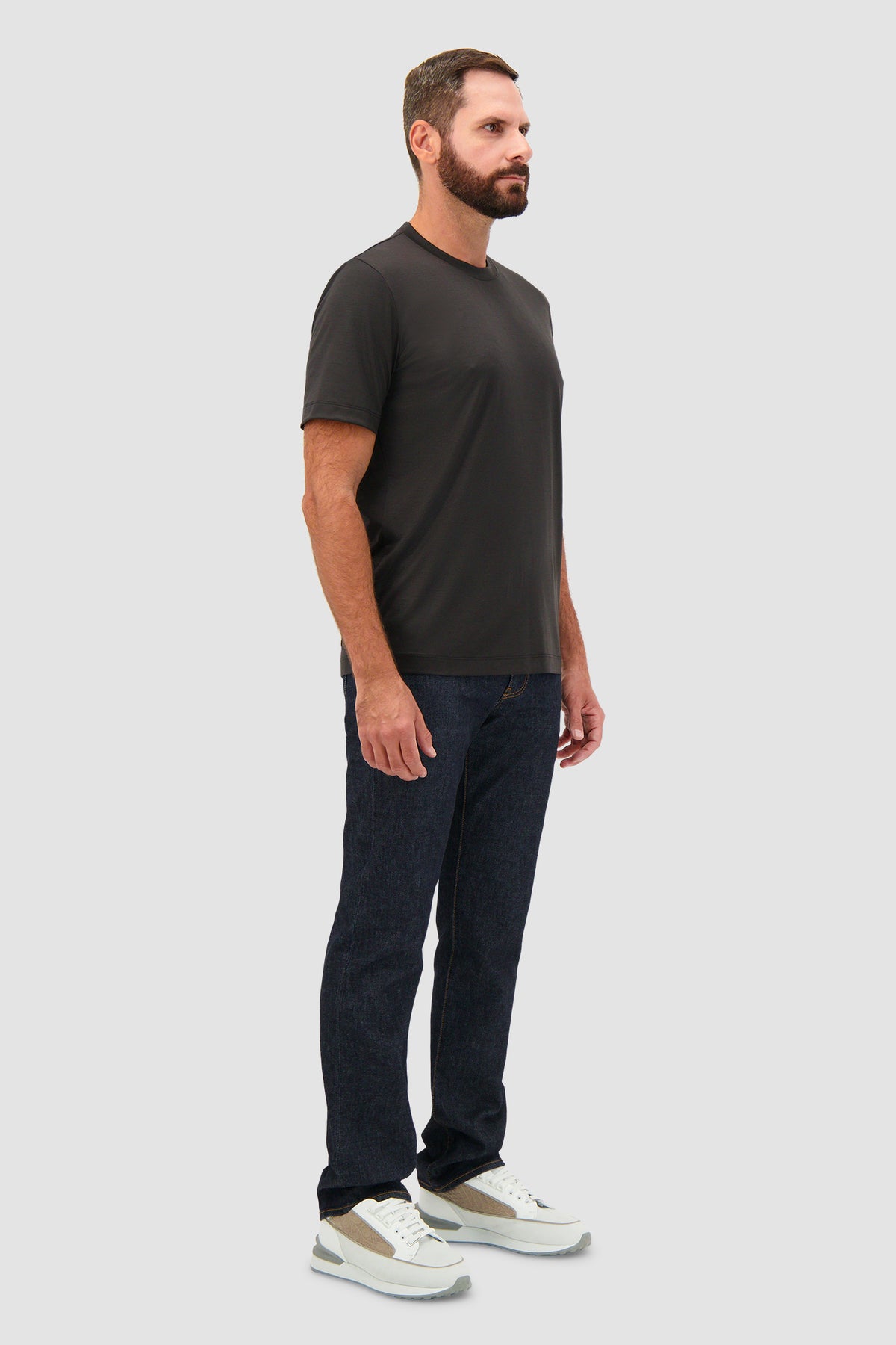 Marco Pescarolo Black James Crew-Neck T-Shirt