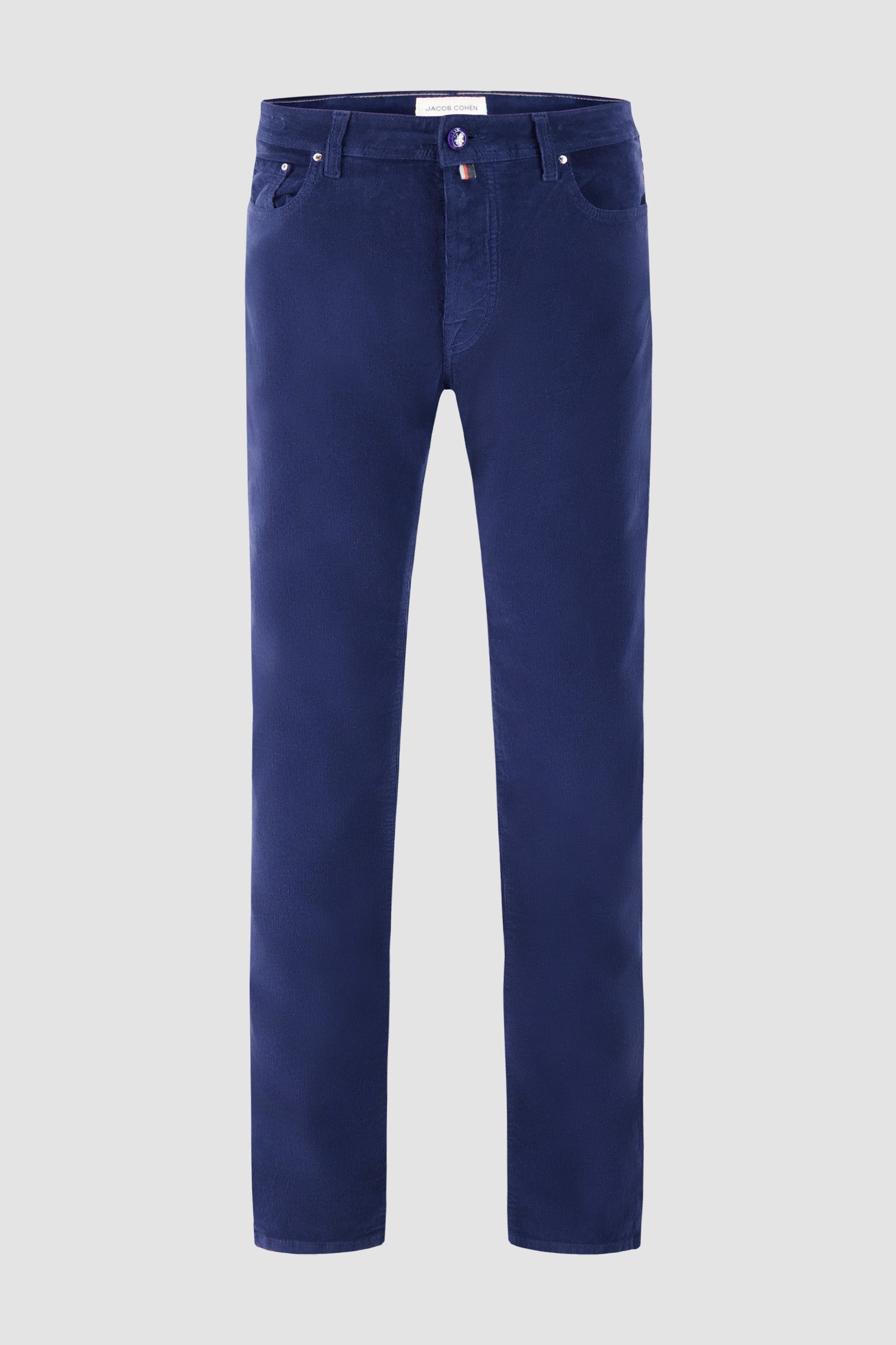 Jacob Cohen Navy Bard Corduroy Trousers