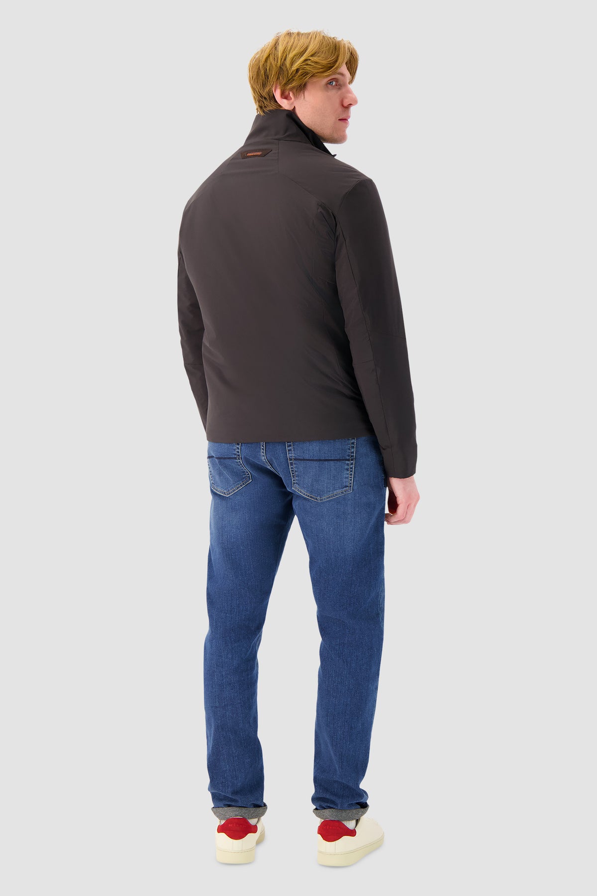 Sease Brown Virgin Wool Light Warmer Jacket