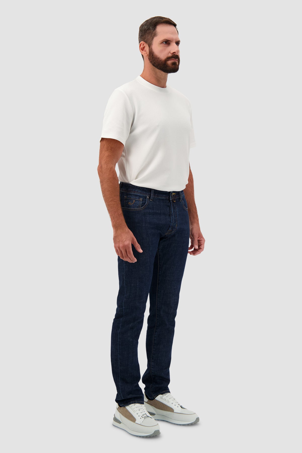 Jacob Cohen Dark Blue Slim Fit Bard Jeans