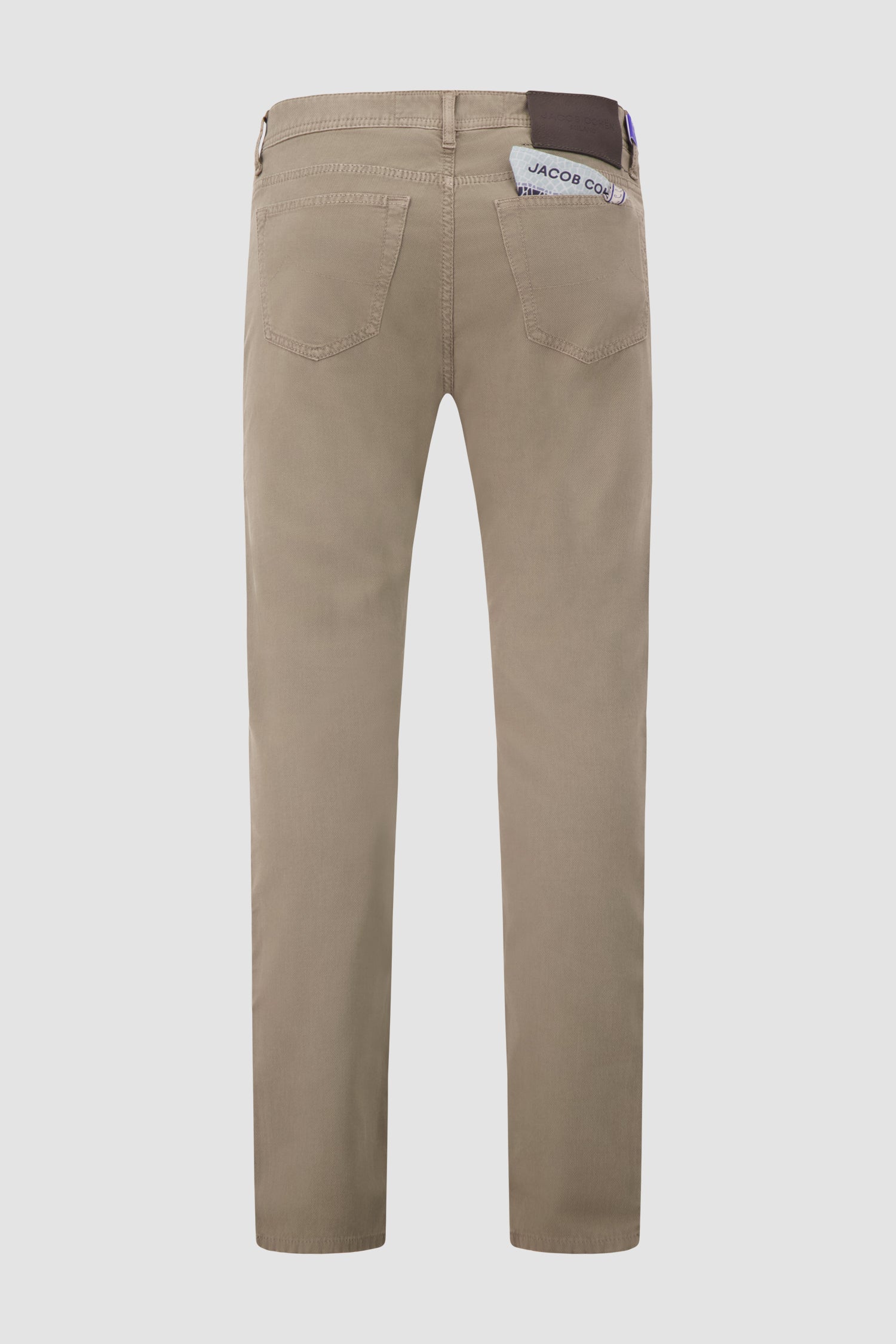 Jacob Cohen Beige Slim Fit Bard Operato Jeans