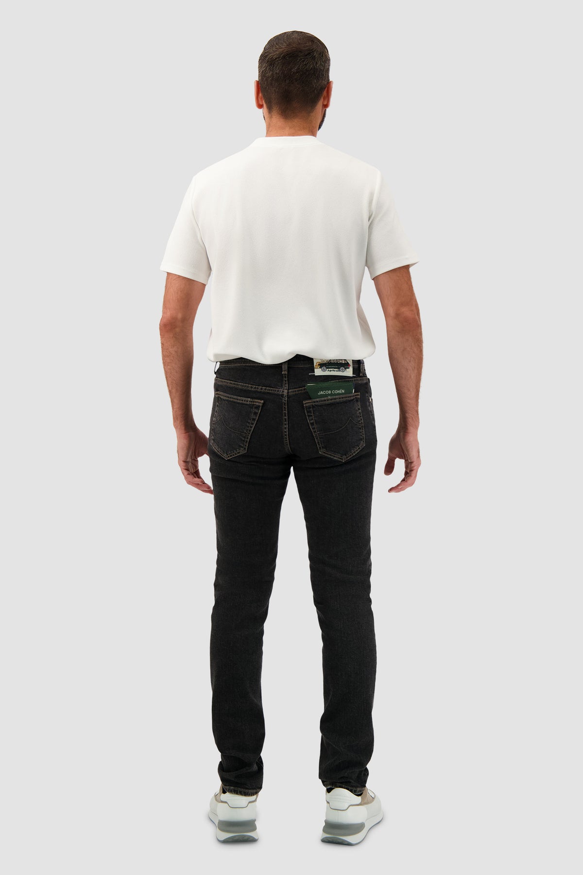 Jacob Cohen Grey Denim Slim Fit Jeans