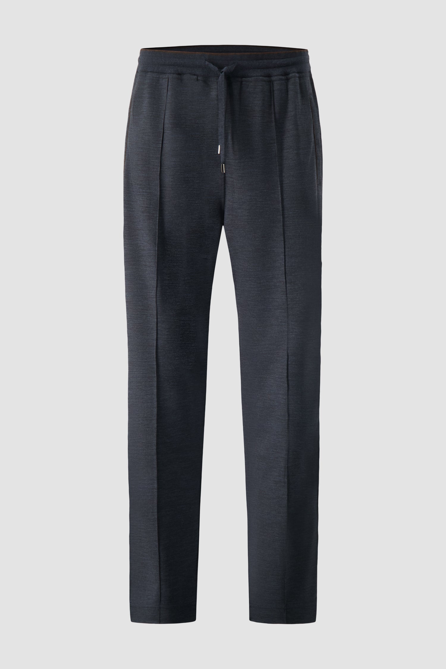 Stefano Ricci Navy Wool Knit Track Pants