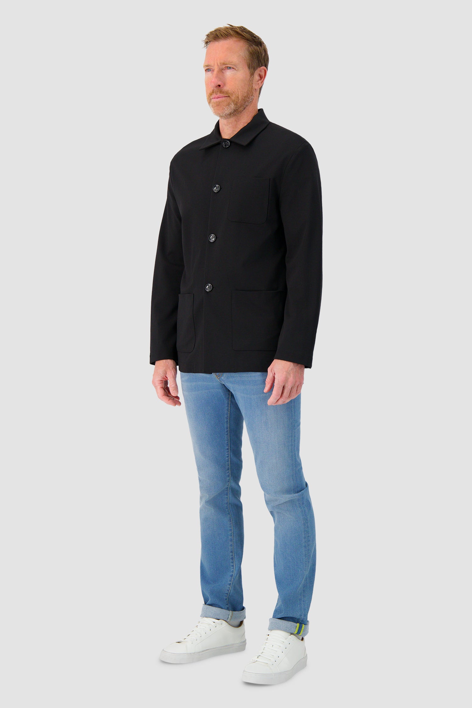 Veste Moorer Black Keaton-J