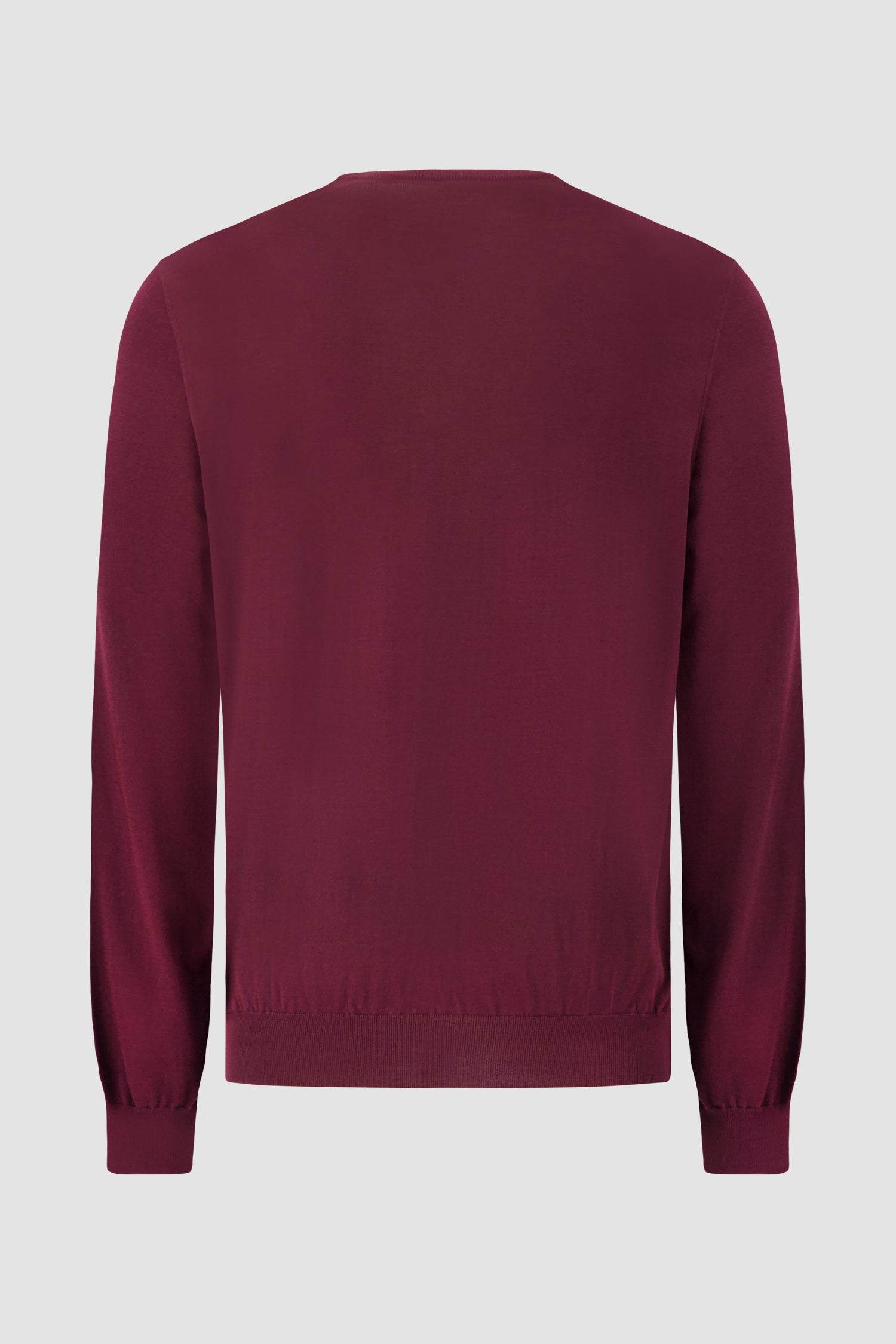 Zilli Burgundy Round Neck Sweater