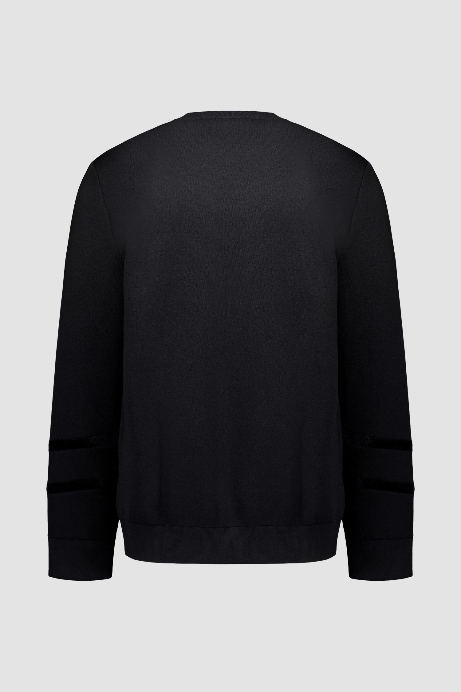 Zilli Black Round Neck Lion Sweater